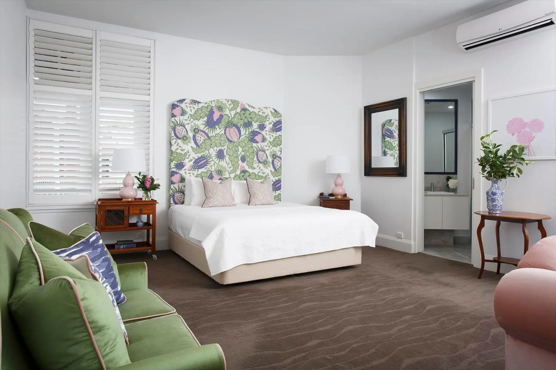 Bed in The Provincial Boutique Hotel