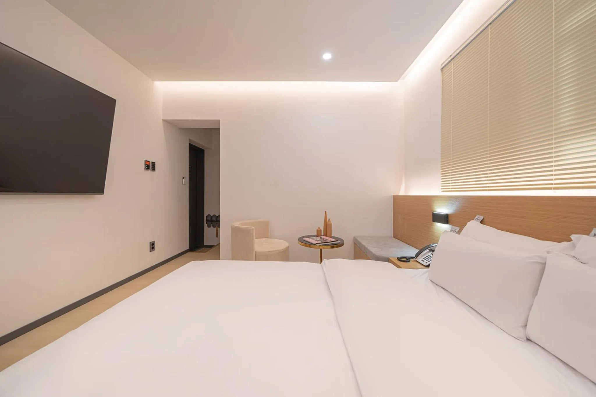 Bed in Hotel YAJA Namchuncheon