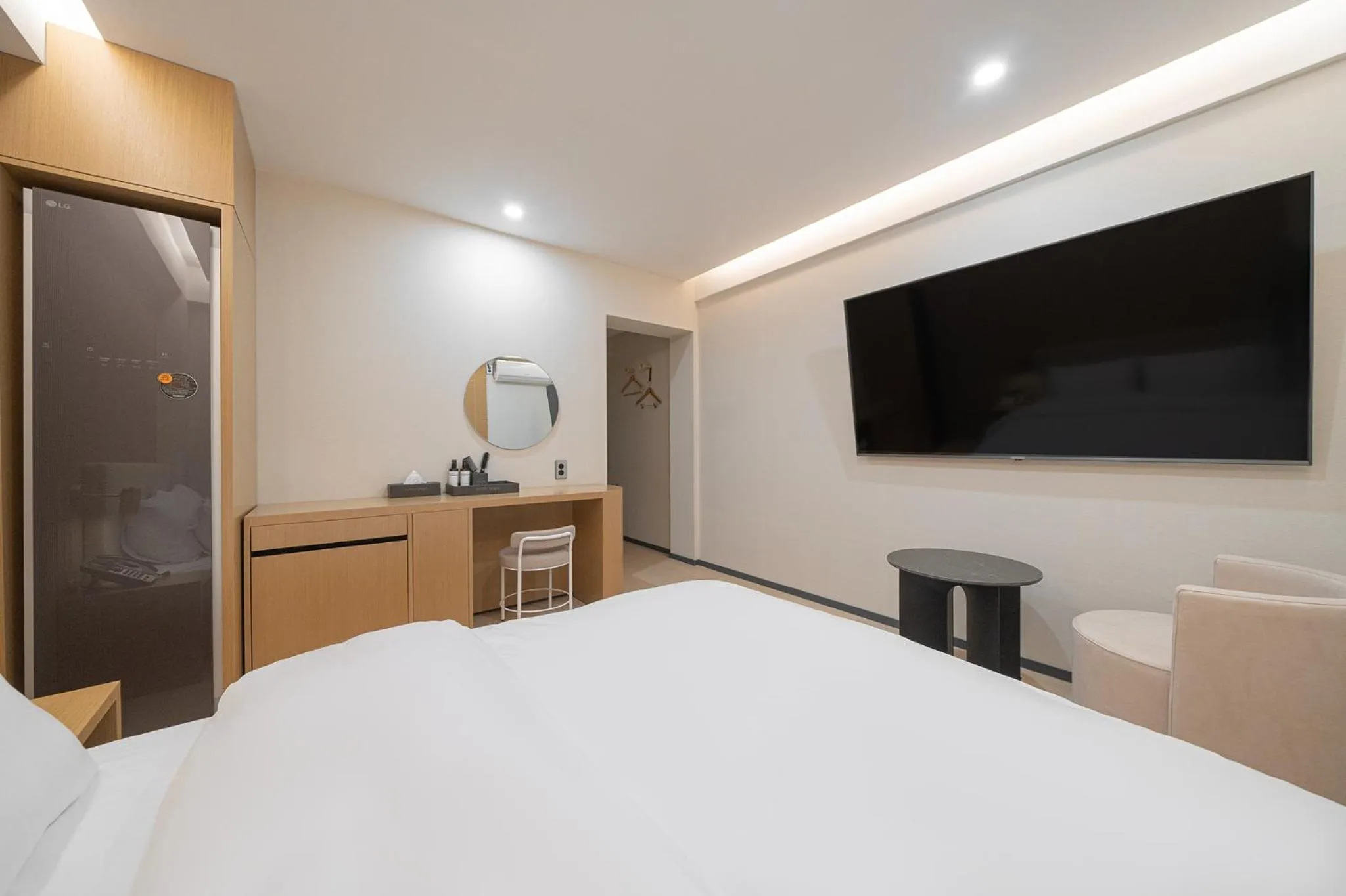 Bed in Hotel YAJA Namchuncheon