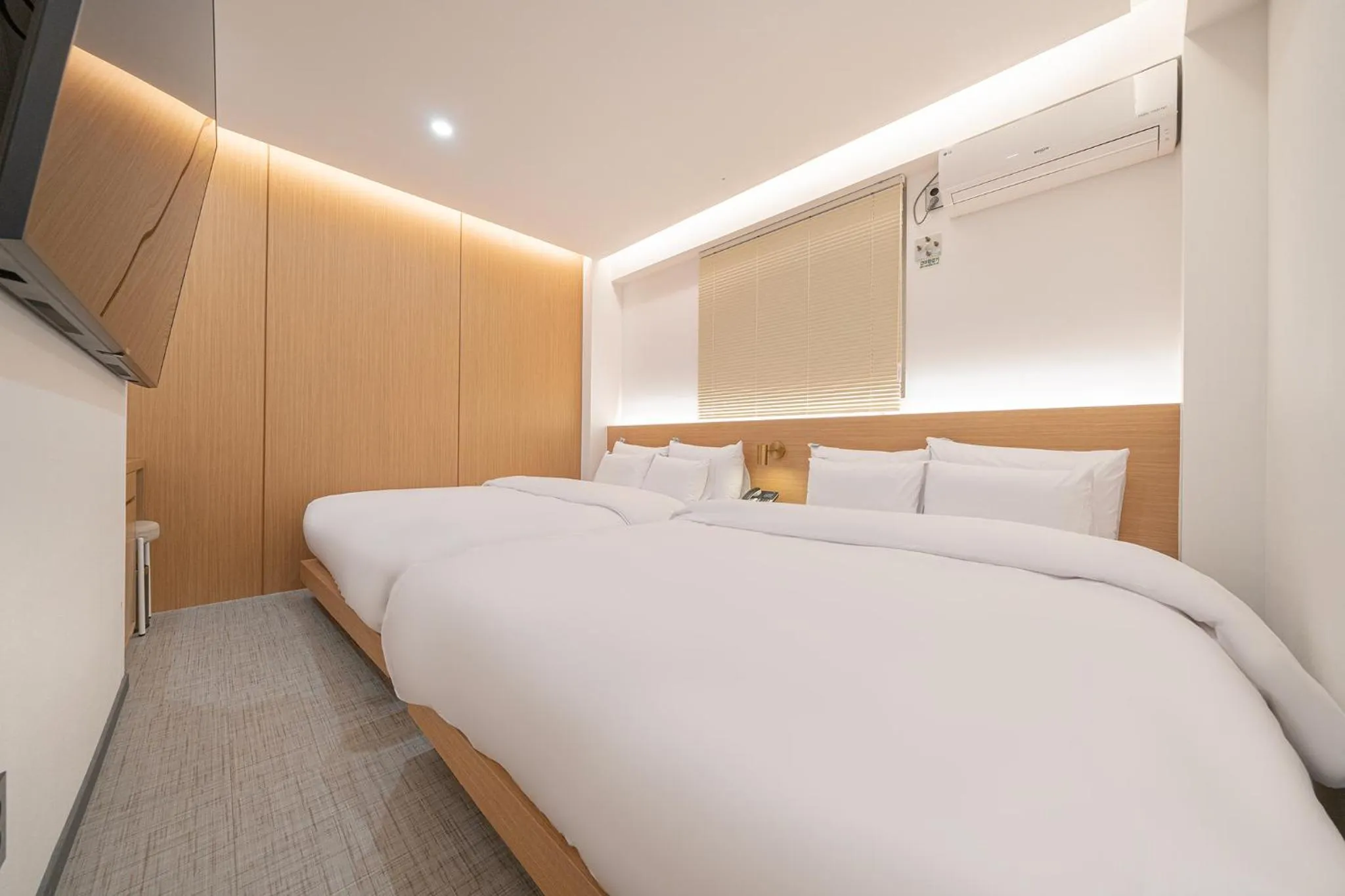 Bed in Hotel YAJA Namchuncheon