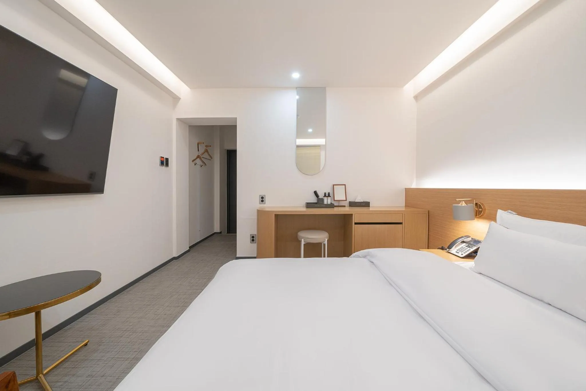 Bed in Hotel YAJA Namchuncheon