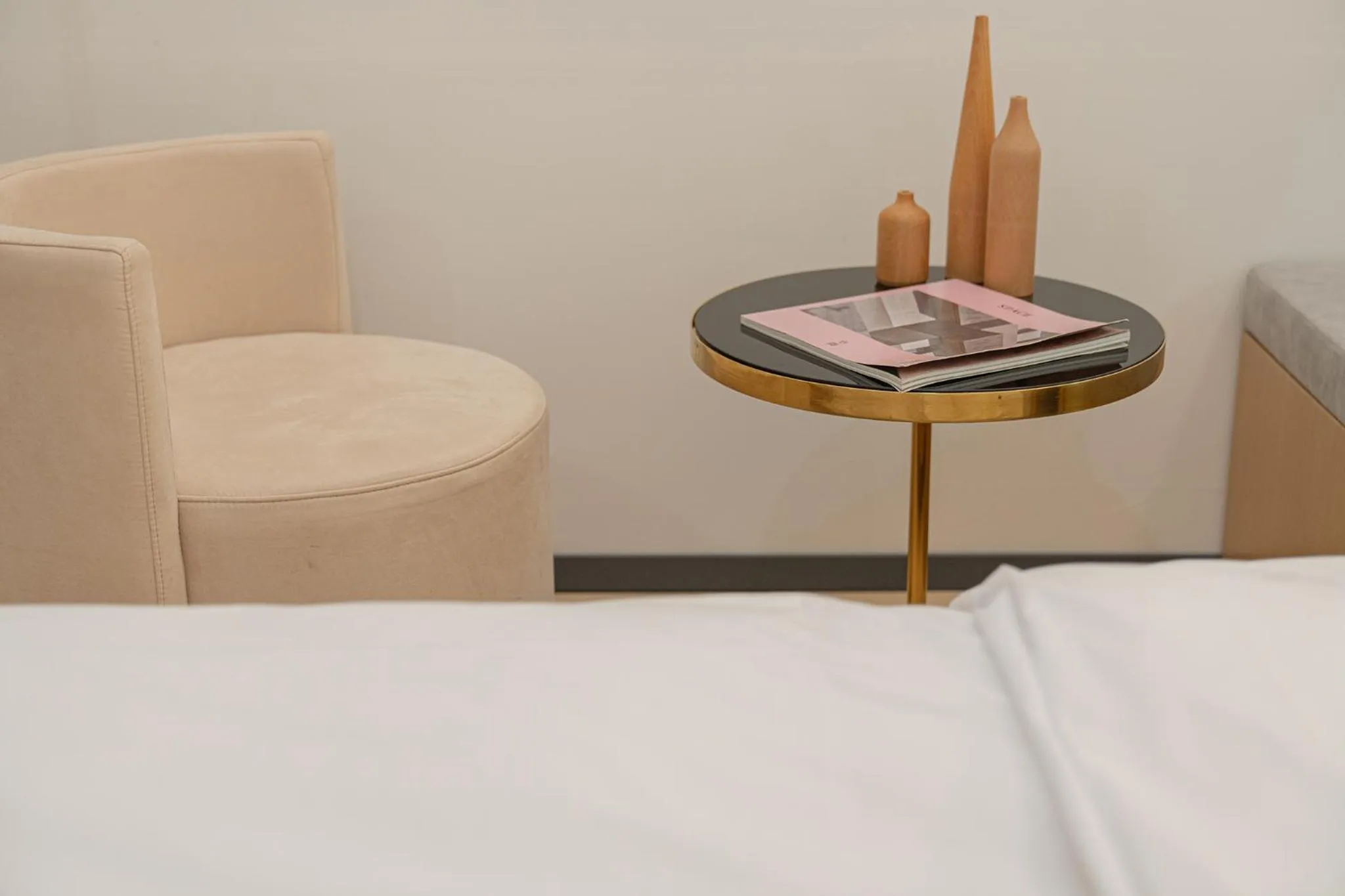 Bed in Hotel YAJA Namchuncheon