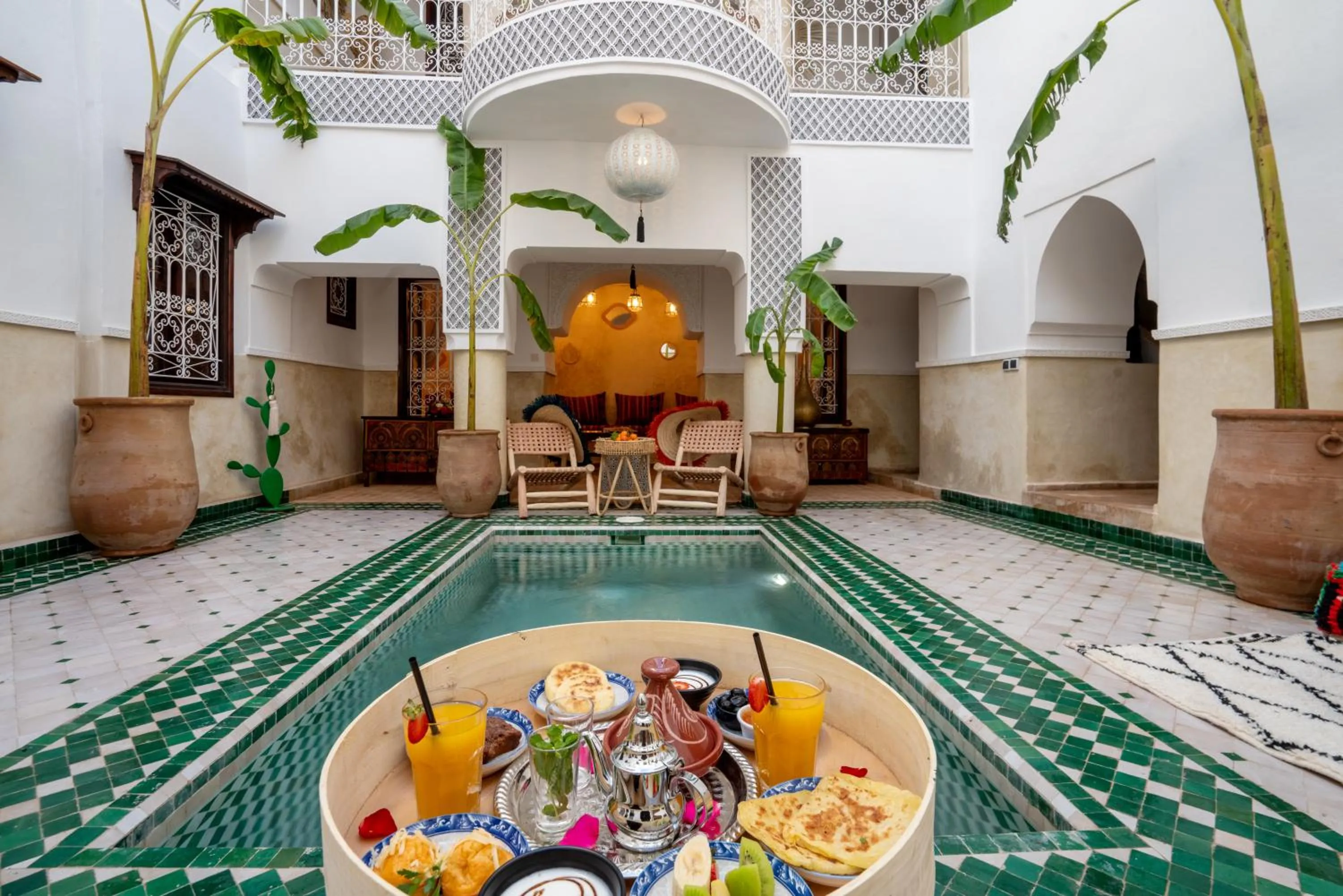 Breakfast in Riad Les Etoiles Berberes & SPA