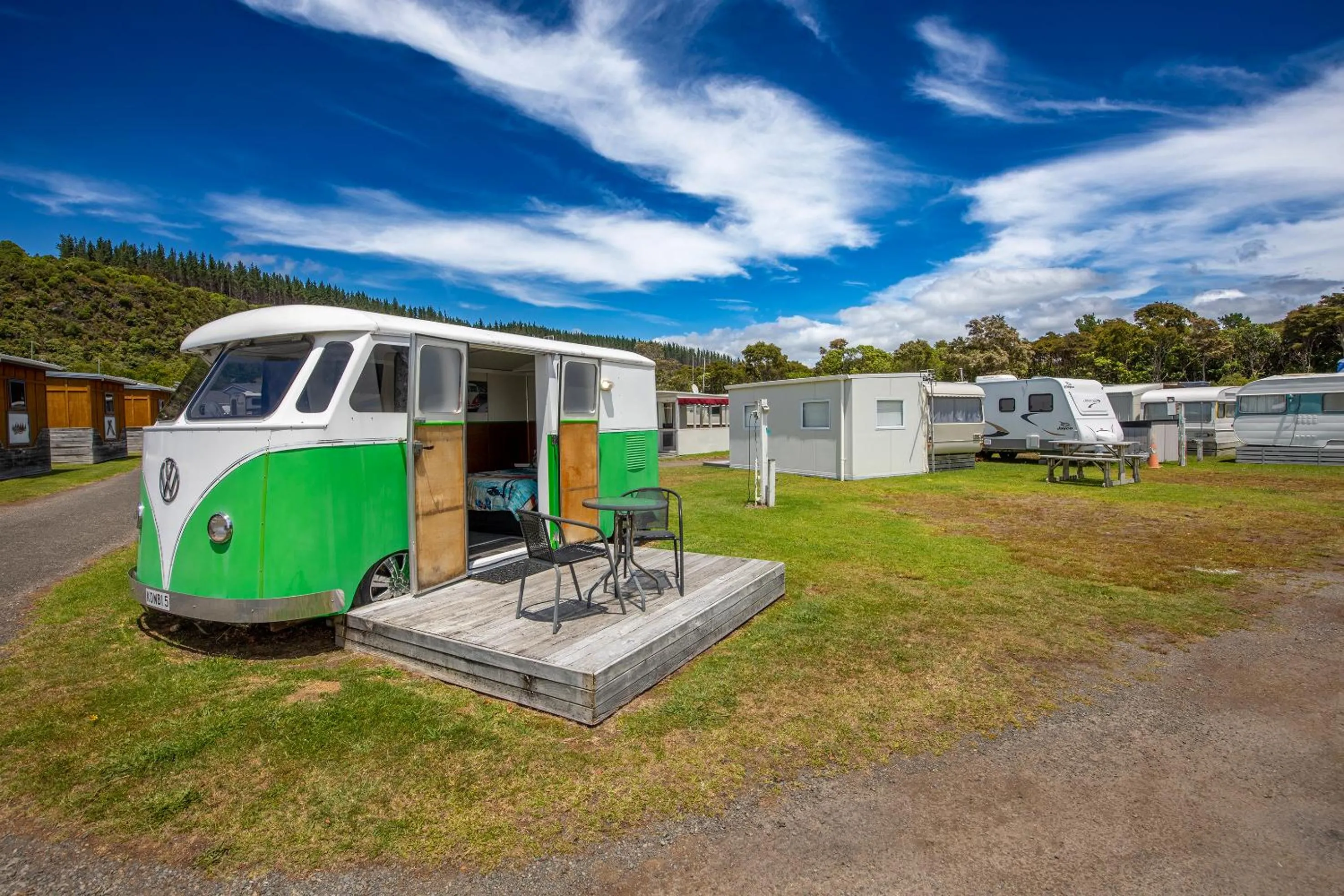 Double Room with Shared Bathroom in Motuoapa Bay Holiday Park