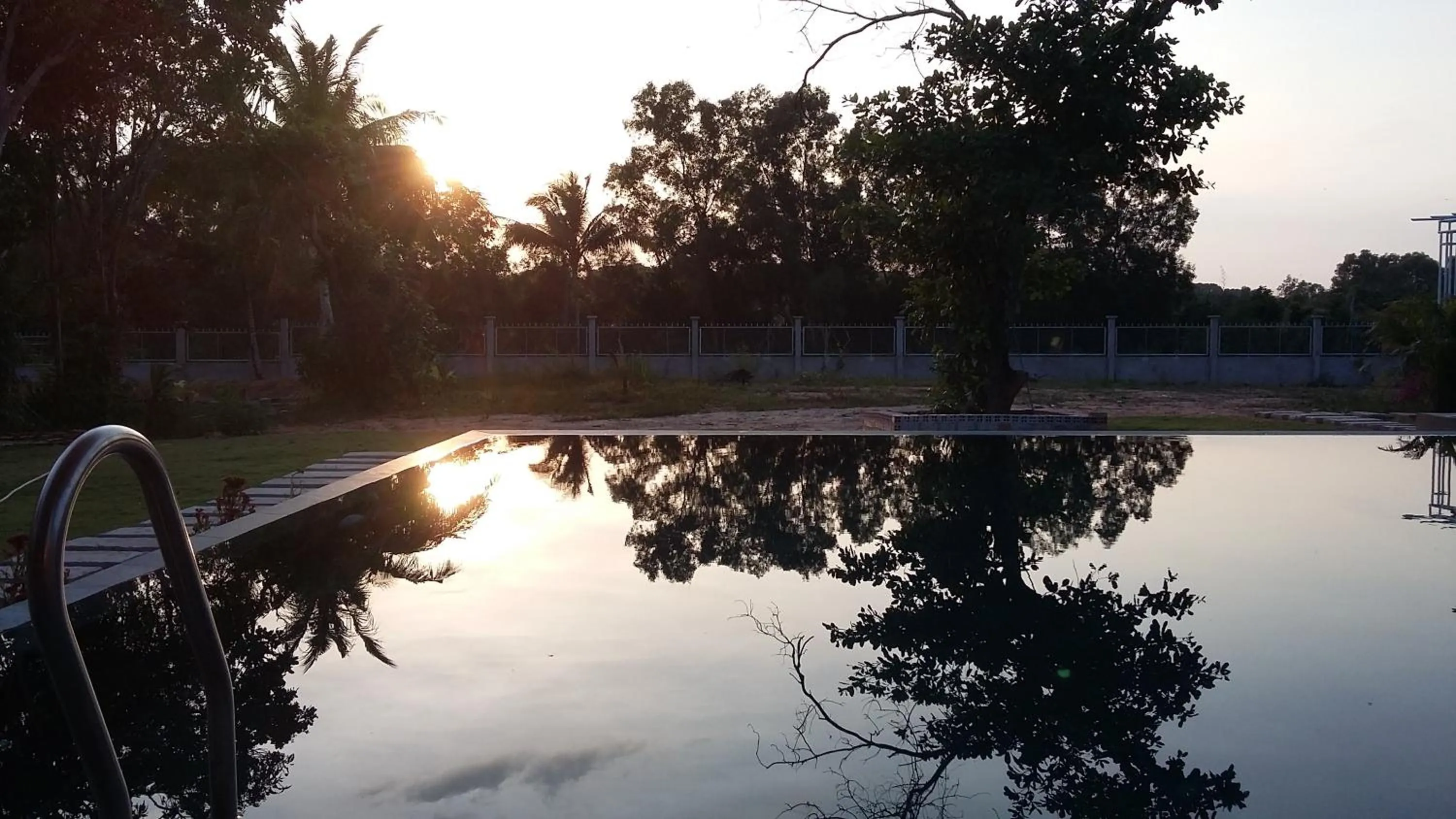 Swimming pool in Ninila Fruit Farm Bungalow