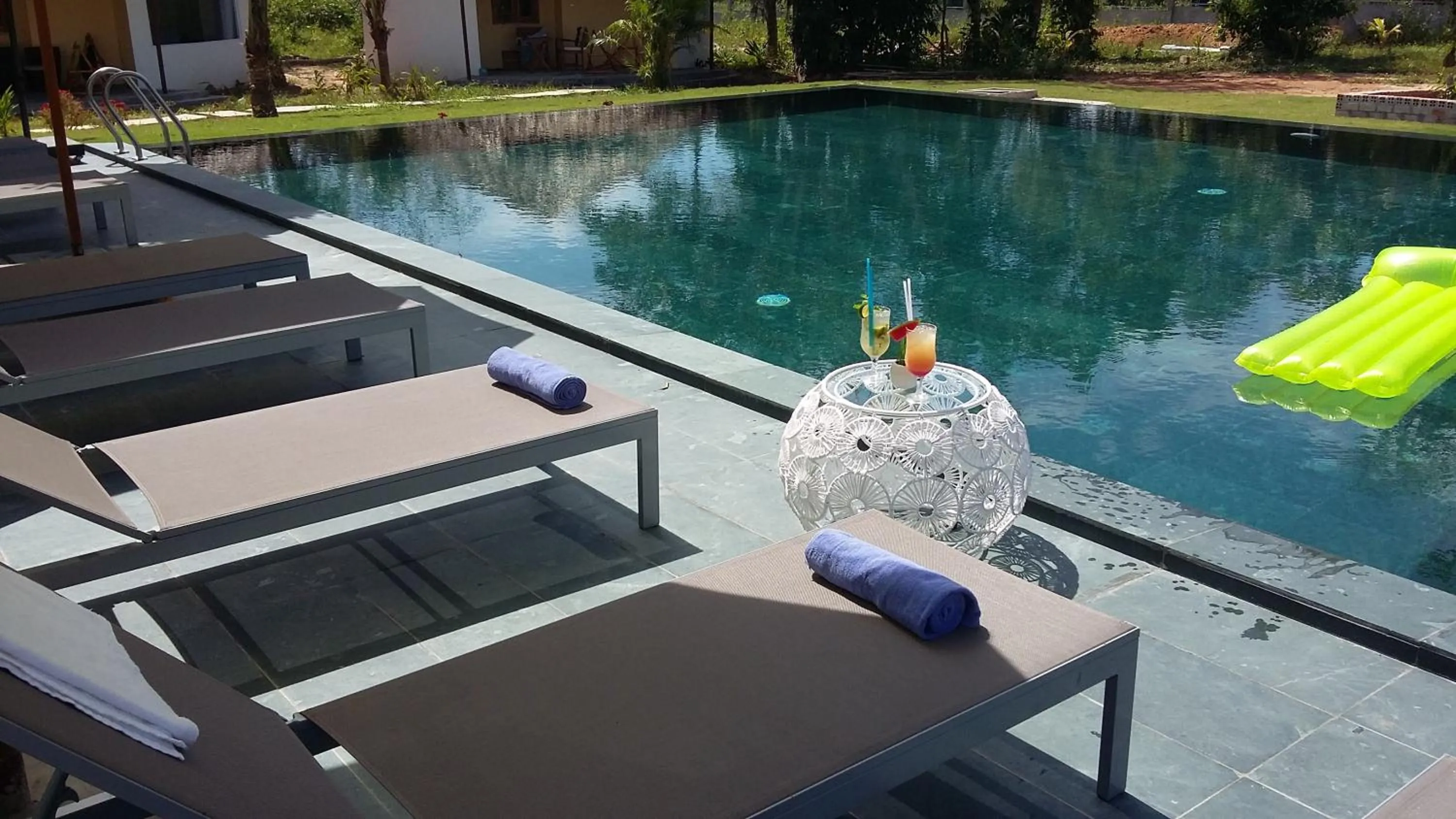 Swimming pool in Ninila Fruit Farm Bungalow