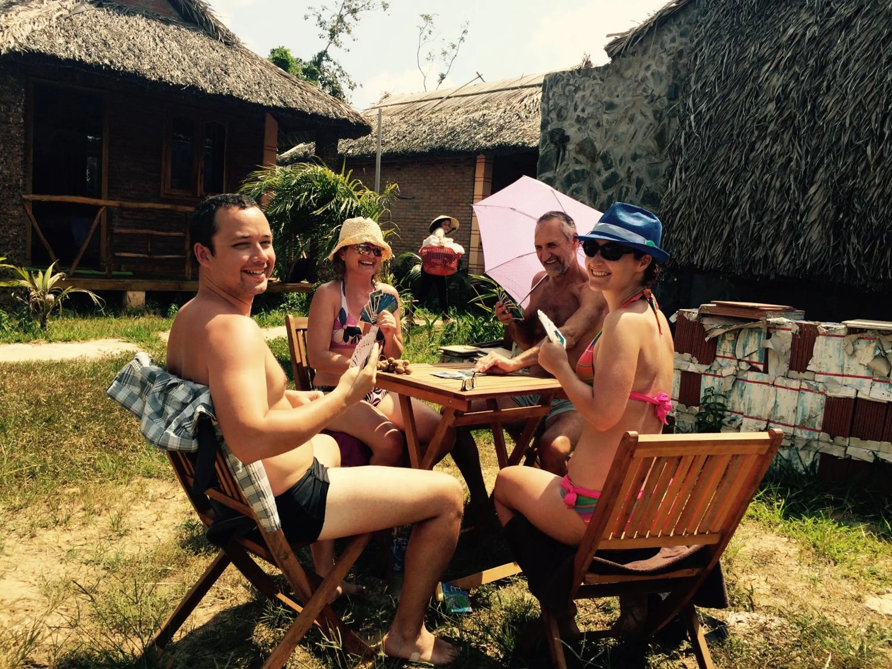 Guests in Ninila Fruit Farm Bungalow