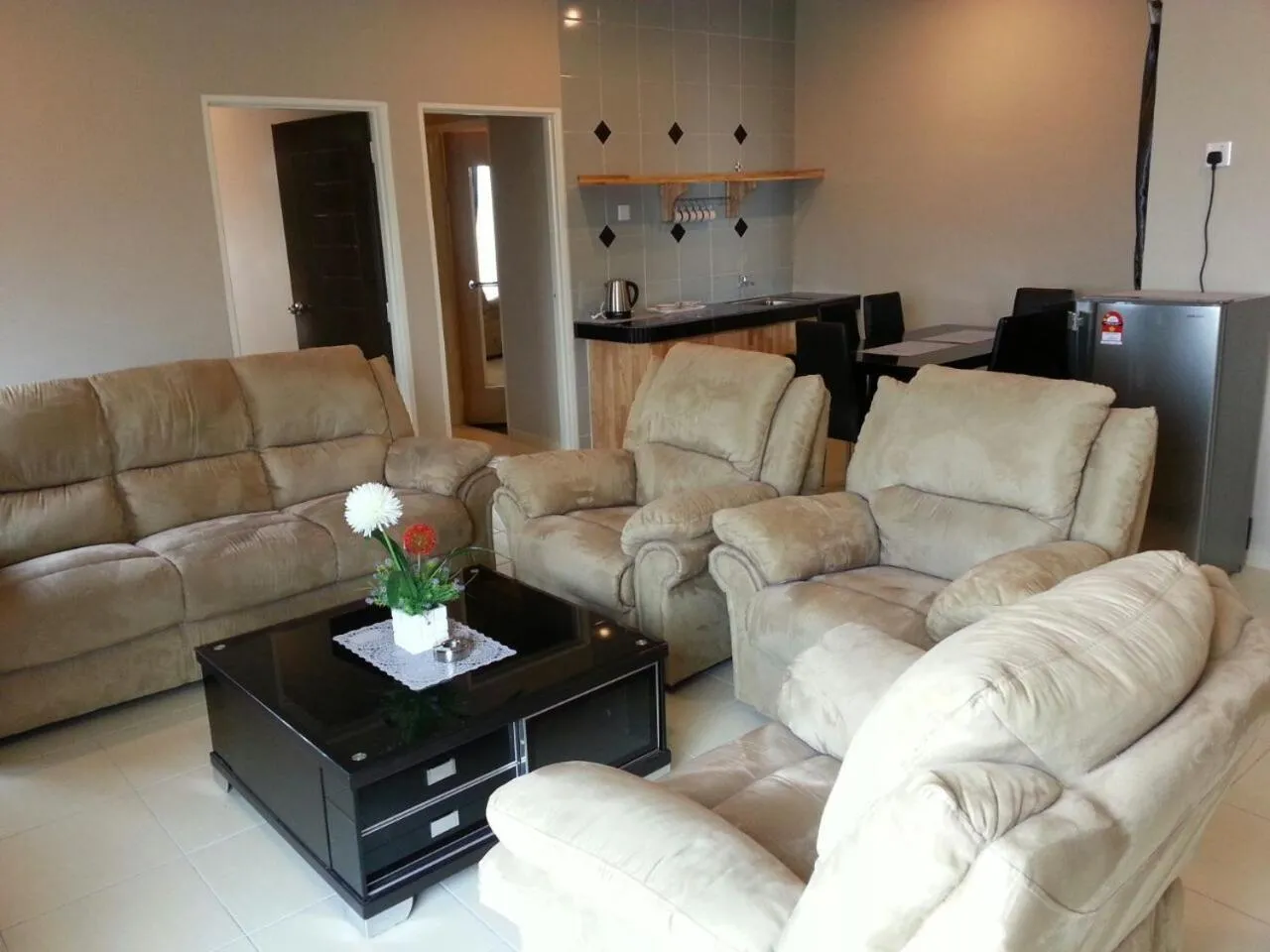 Living room in JQ Suria 18 Hotel