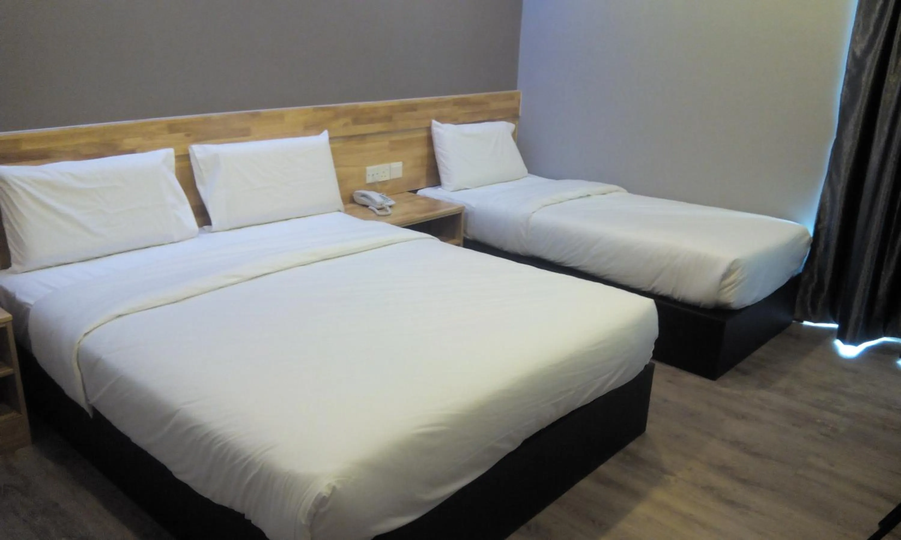 Bed in JQ Suria 18 Hotel