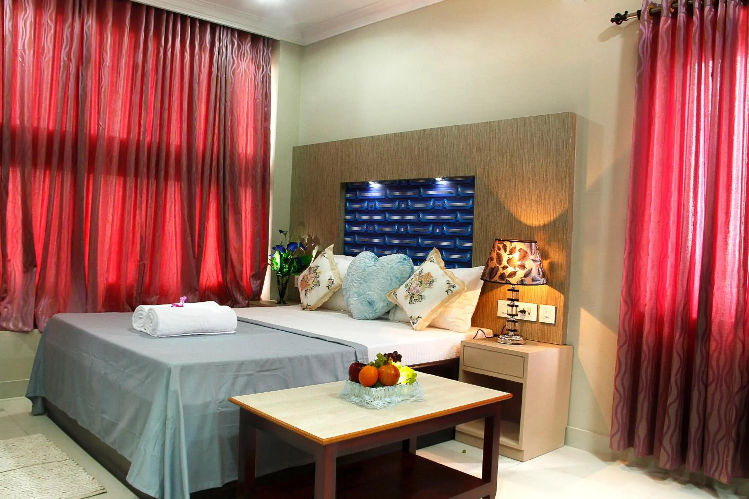 Bed in Hotel Skyark Bed in Hotel Skyark