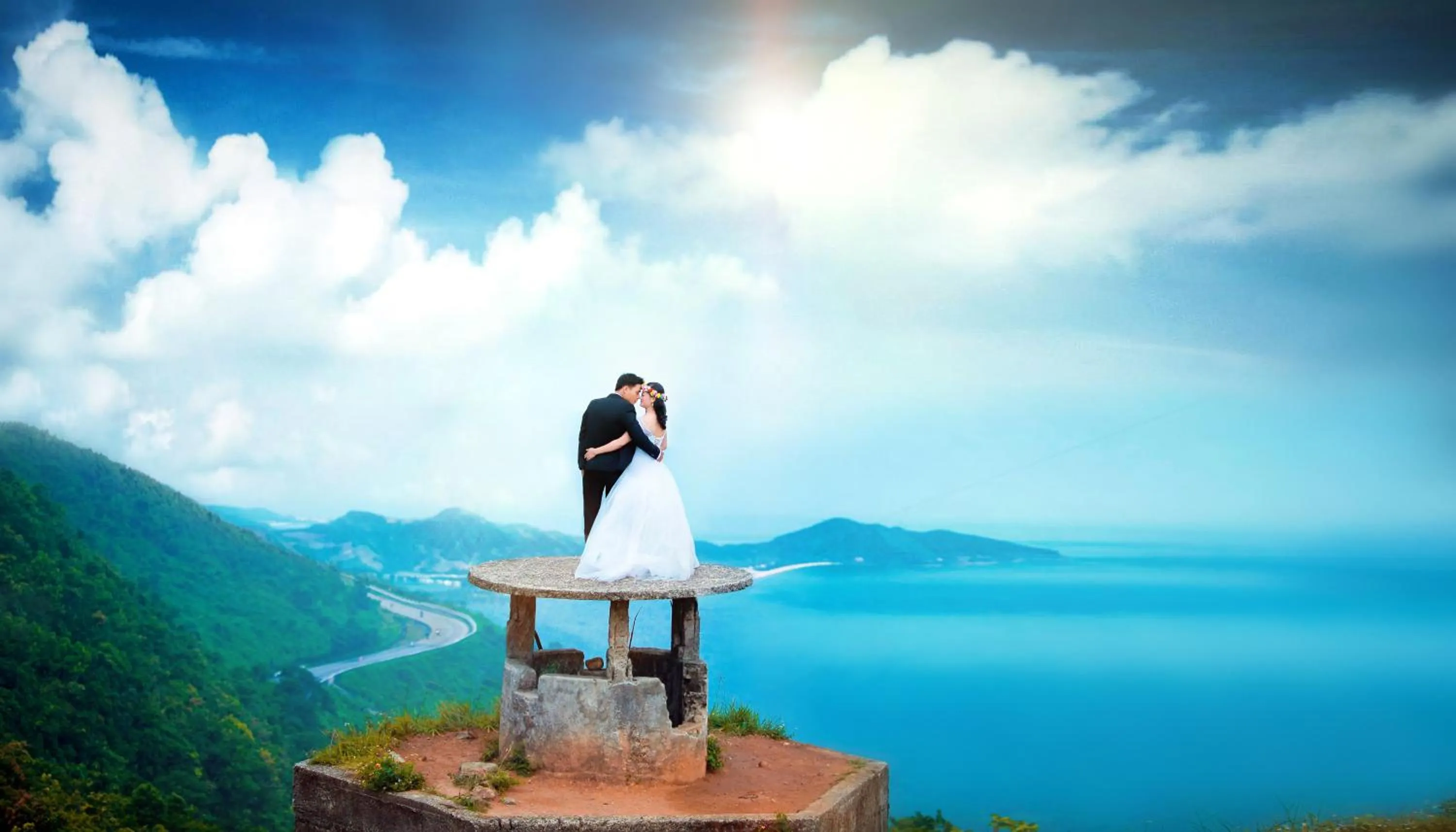 Natural landscape in Dam Tien Hotel