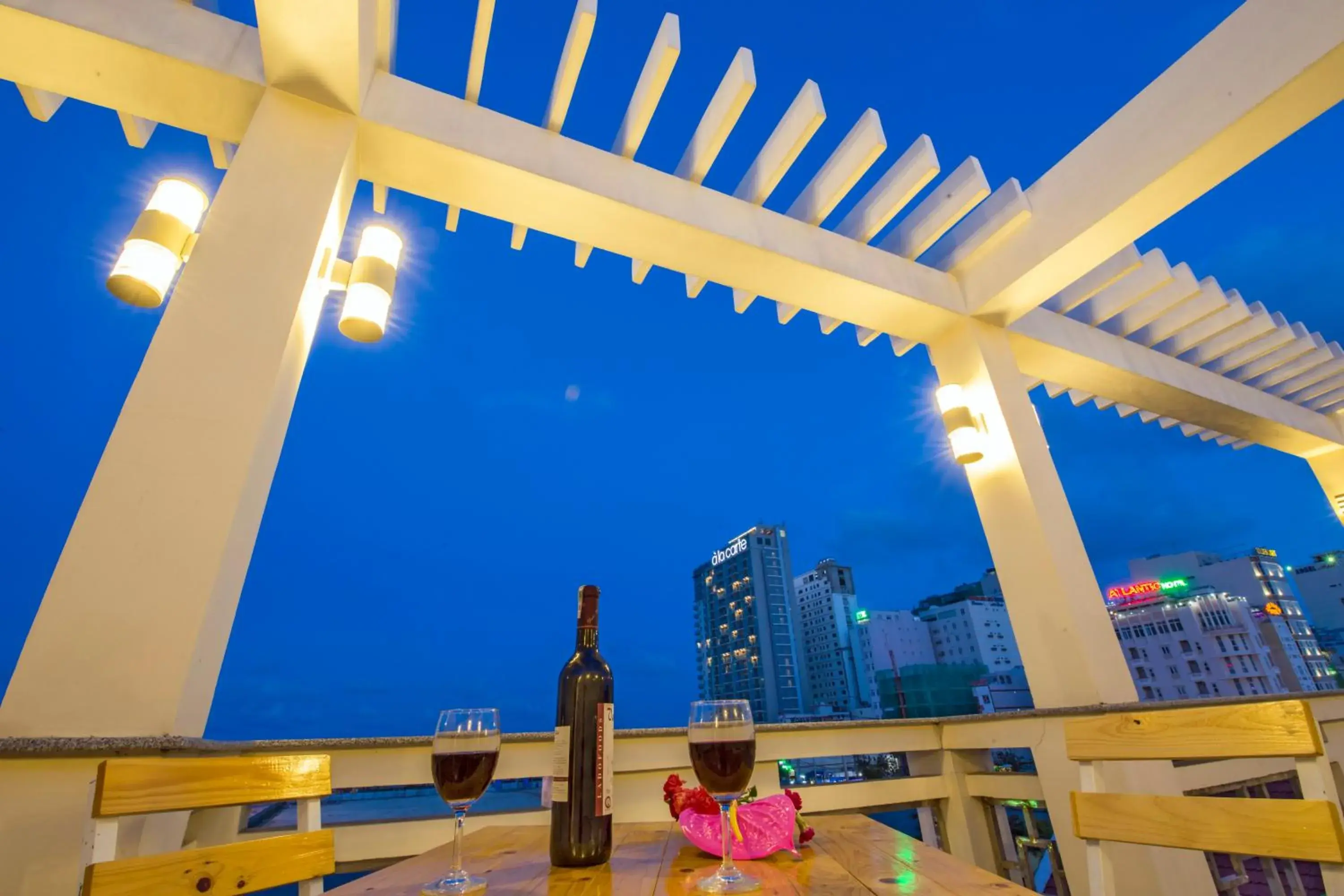 Sea view in Dam Tien Hotel Sea view in Dam Tien Hotel