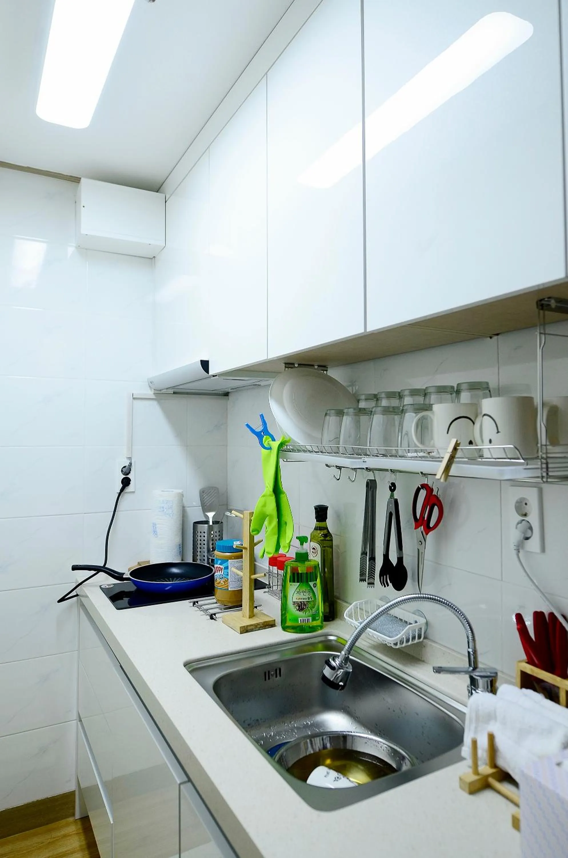 Kitchen or kitchenette in Ganderak Guesthouse