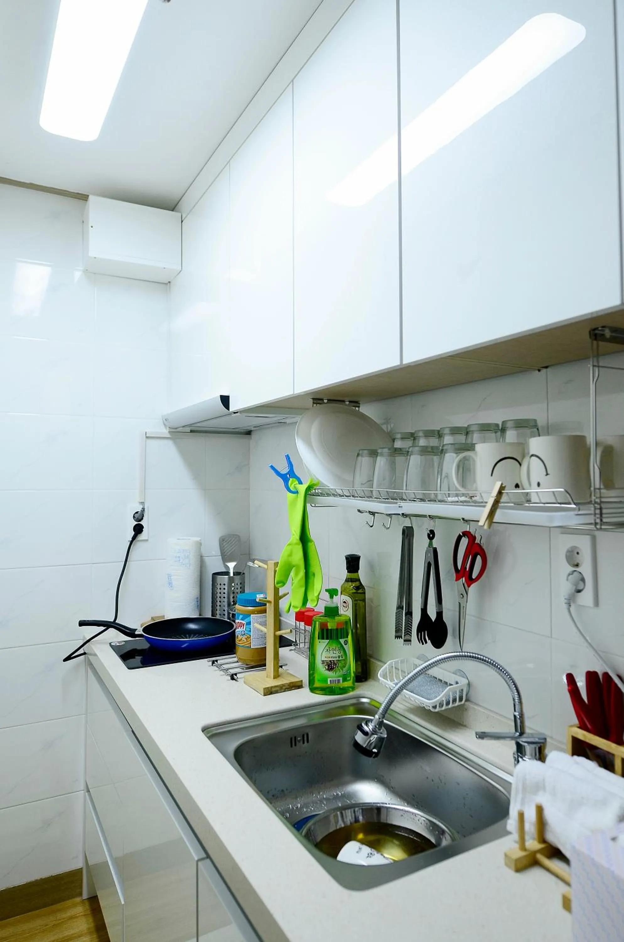 Kitchen or kitchenette in Ganderak Guesthouse