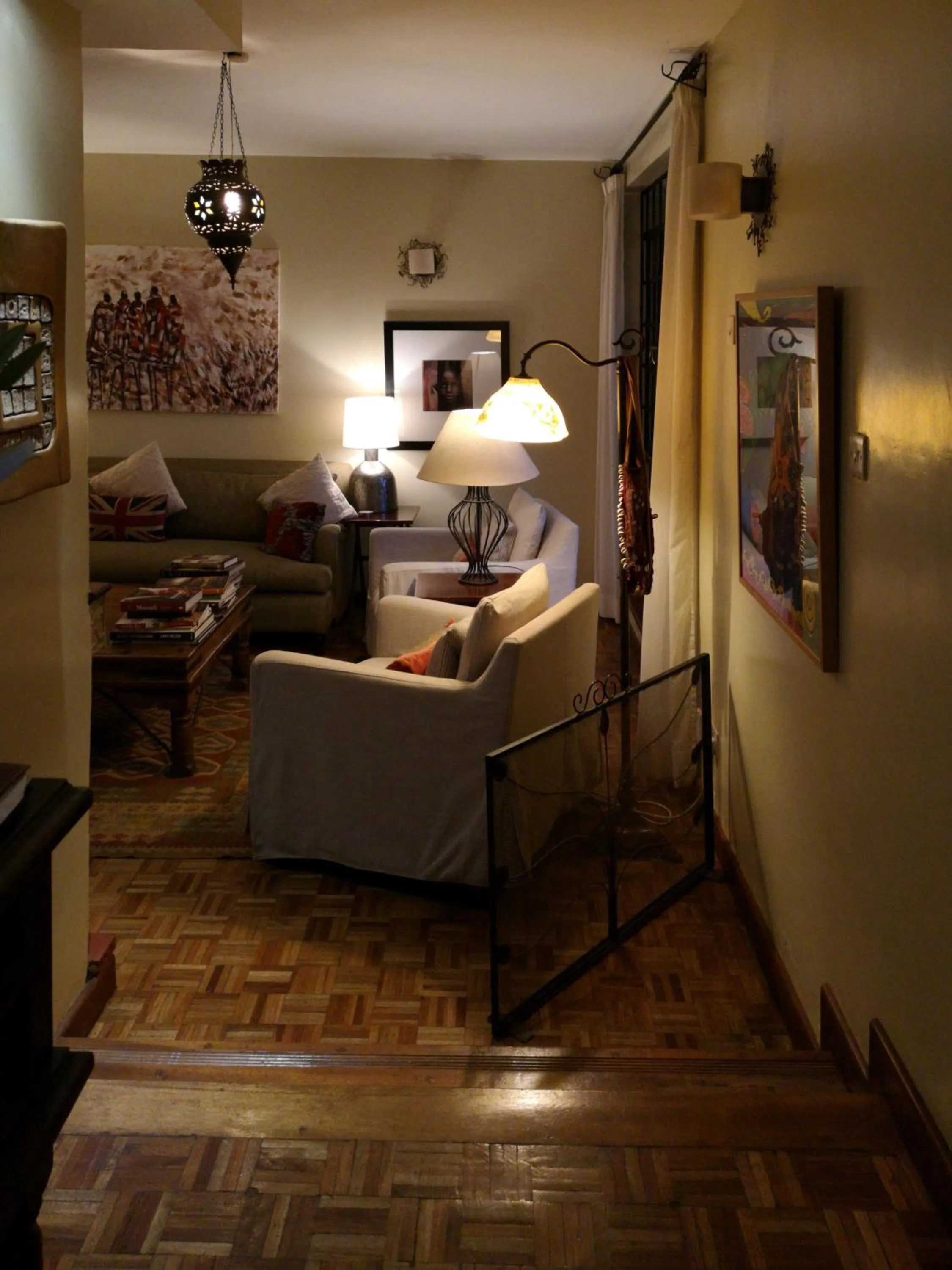 Living room in Hob House