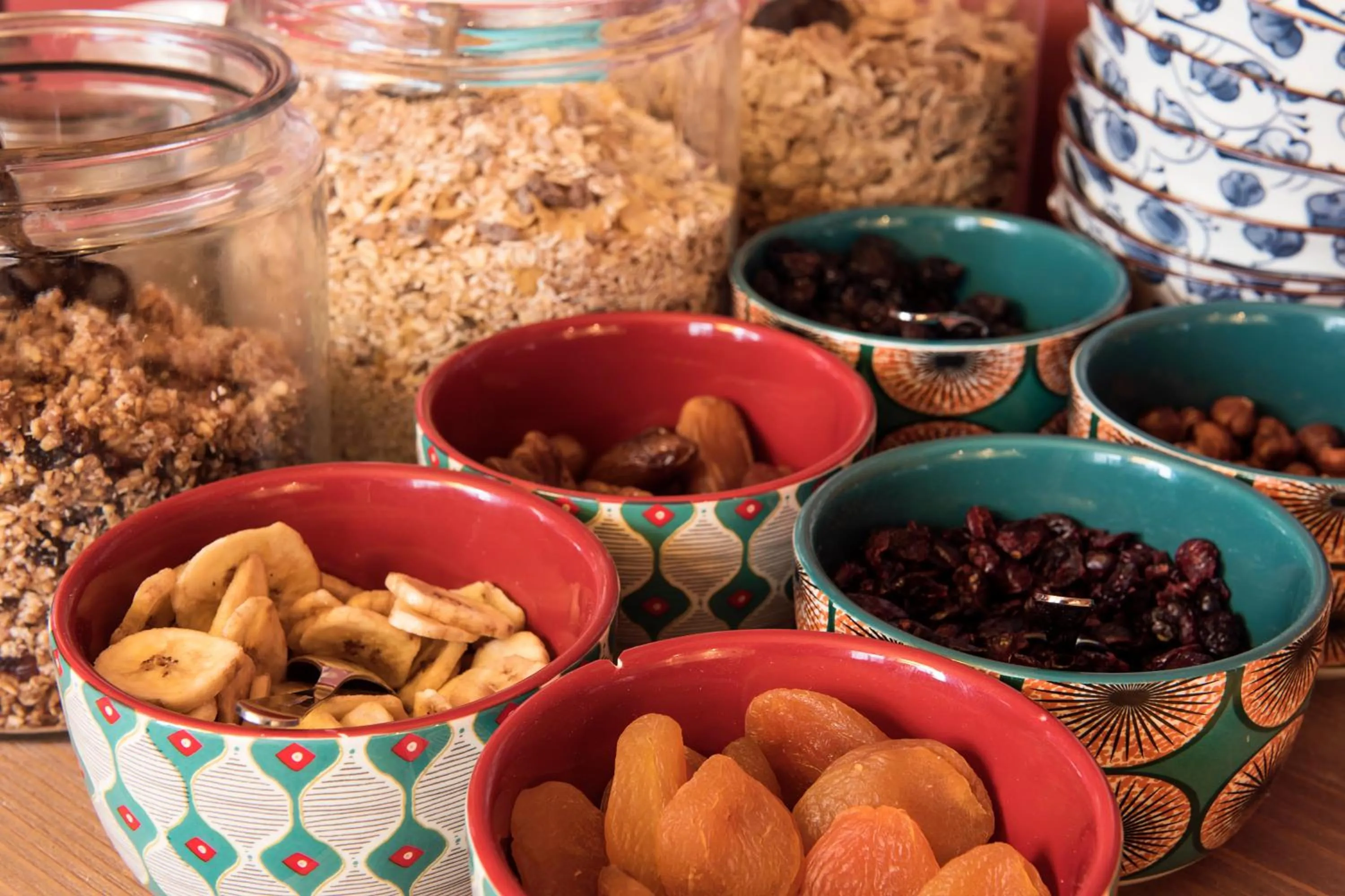 Food in Ganda Rooms & Suites