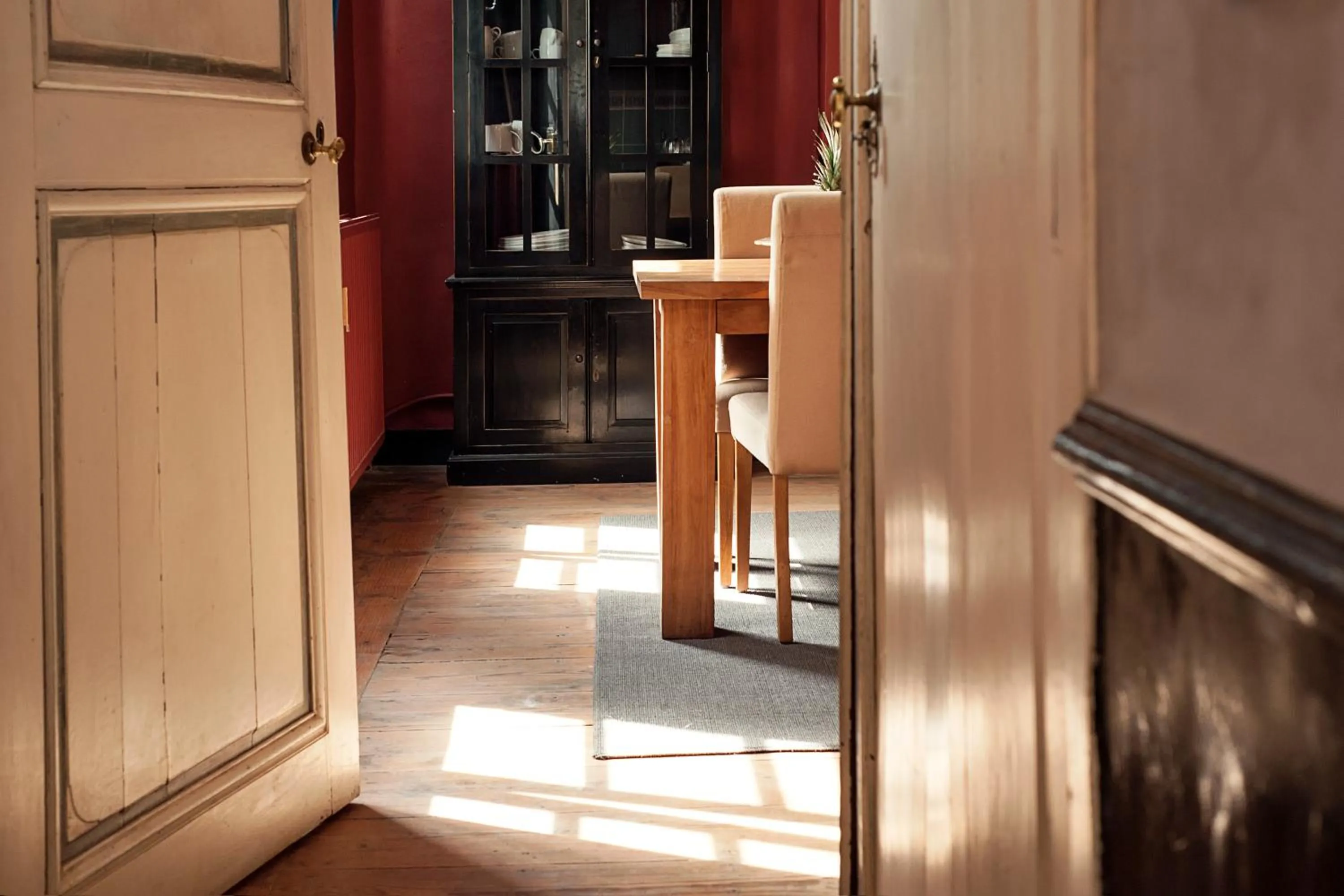 Dining area in Ganda Rooms & Suites