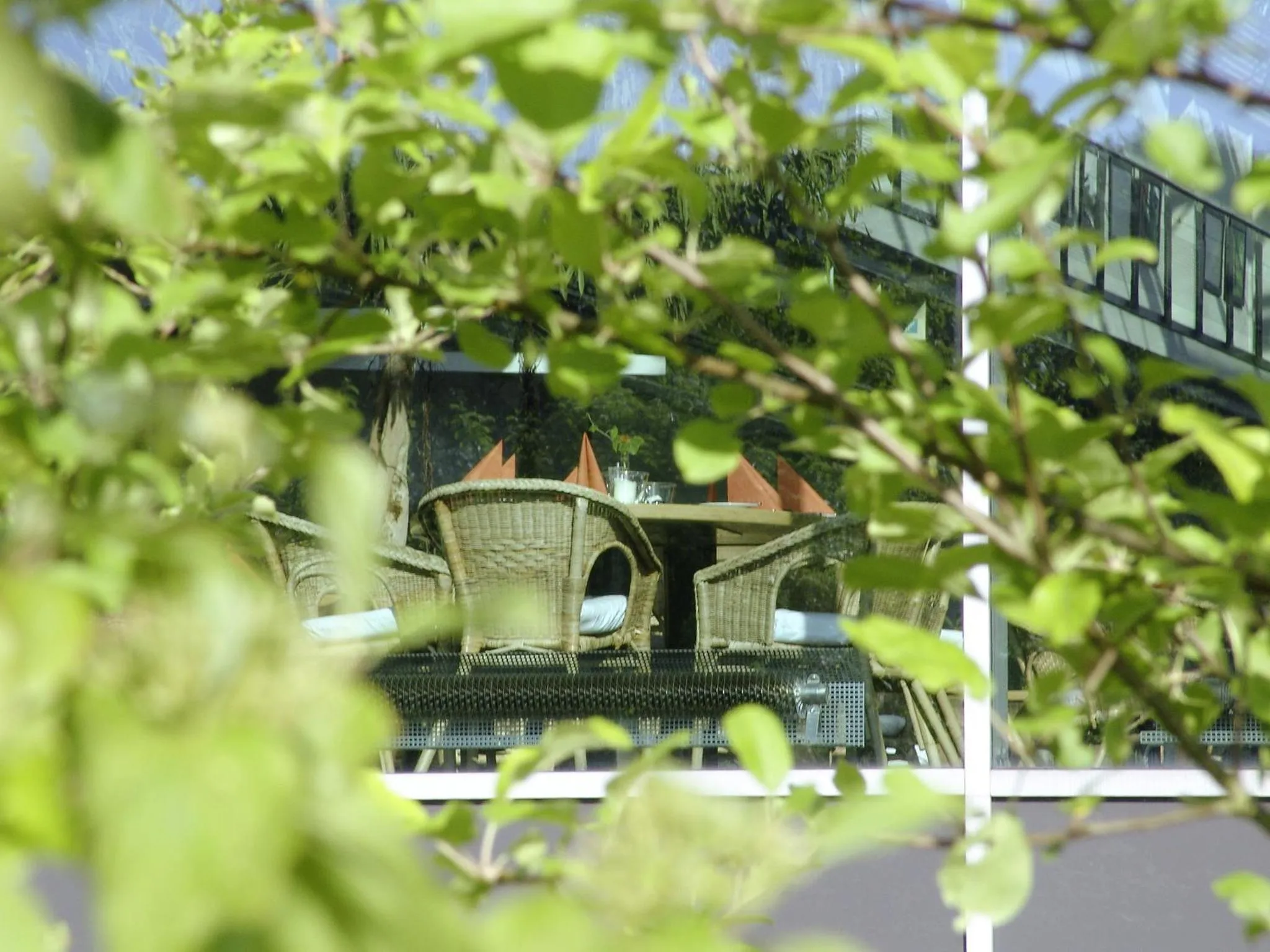 Patio, Property Building in Seminarhotel in der Manfred-Sauer-Stiftung