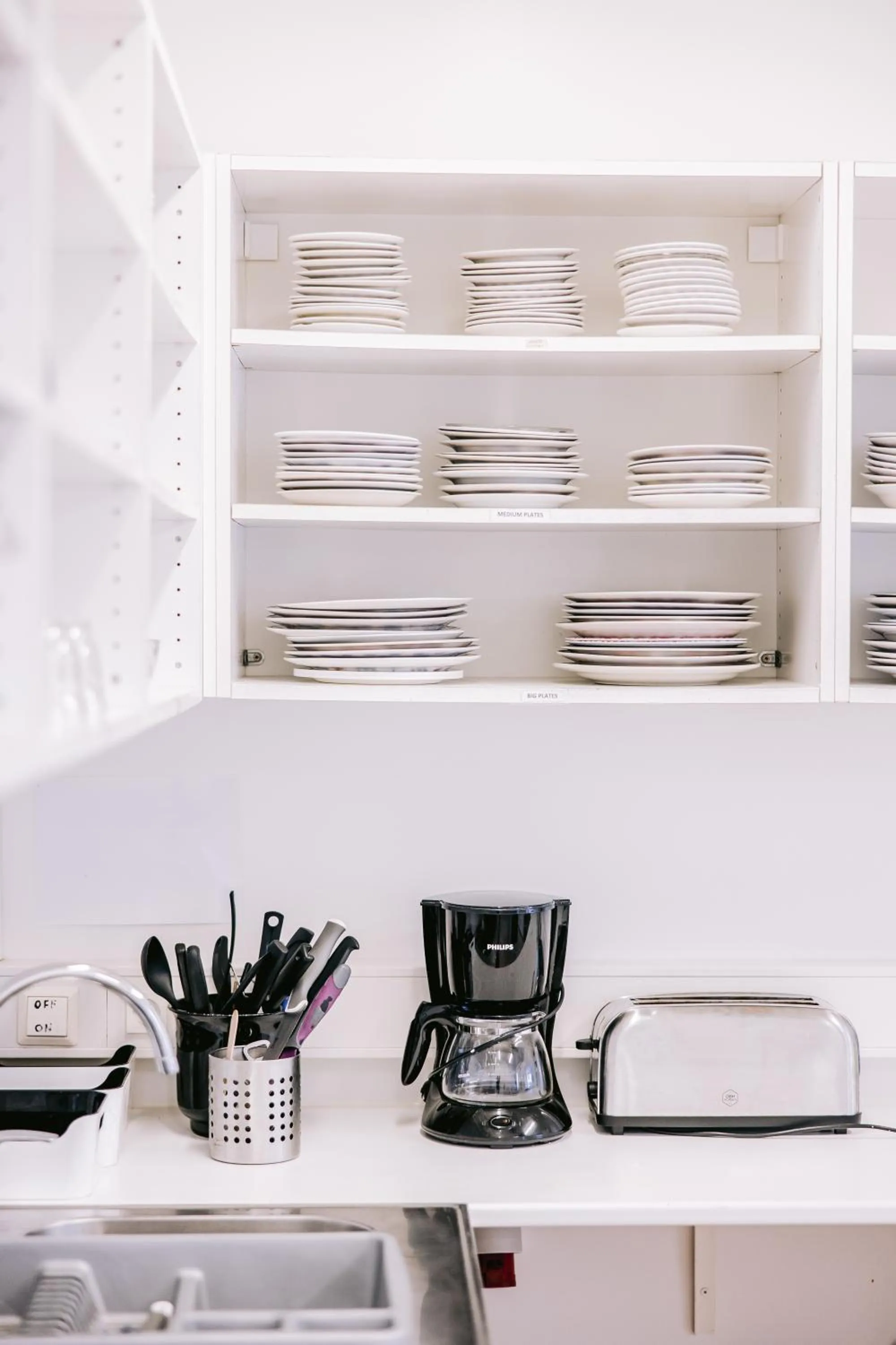 Kitchen or kitchenette in Hlid Hostel