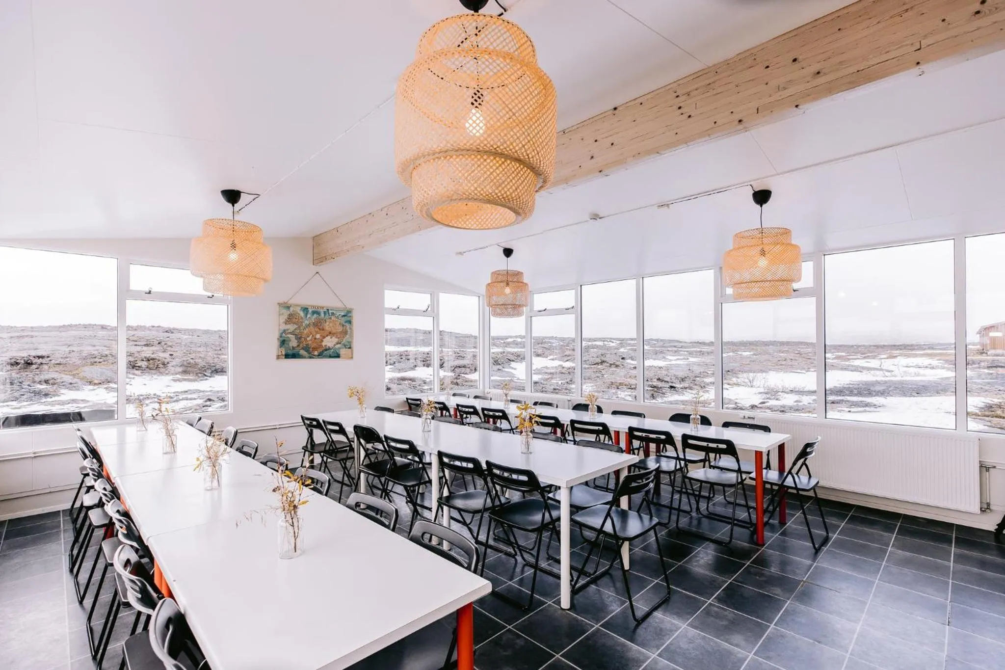 Lobby or reception in Hlid Hostel