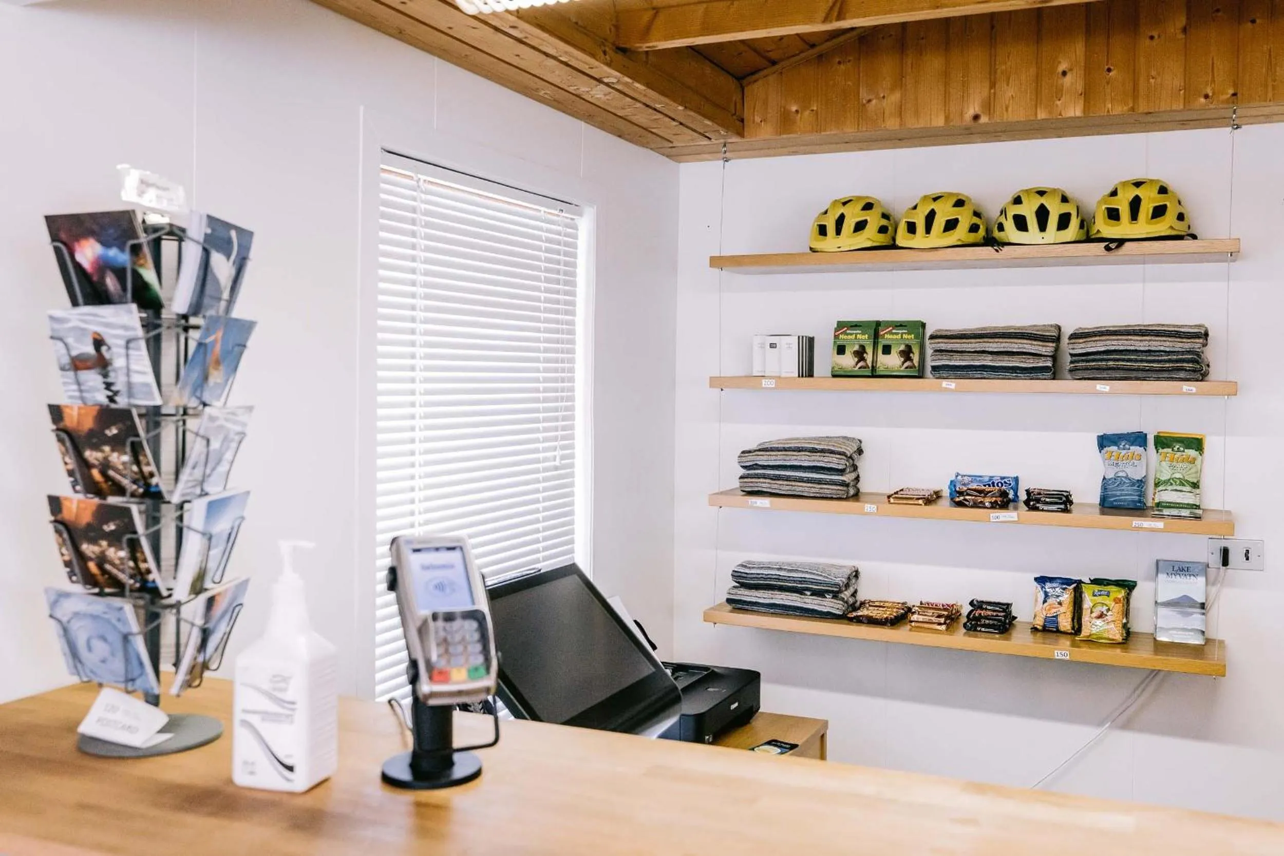 Lobby or reception in Hlid Hostel