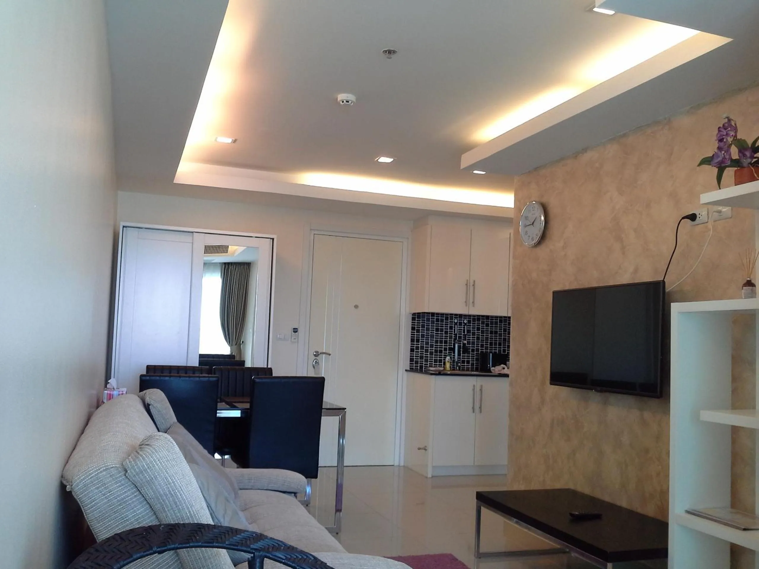 Living room in Cosy Beach View Apartments