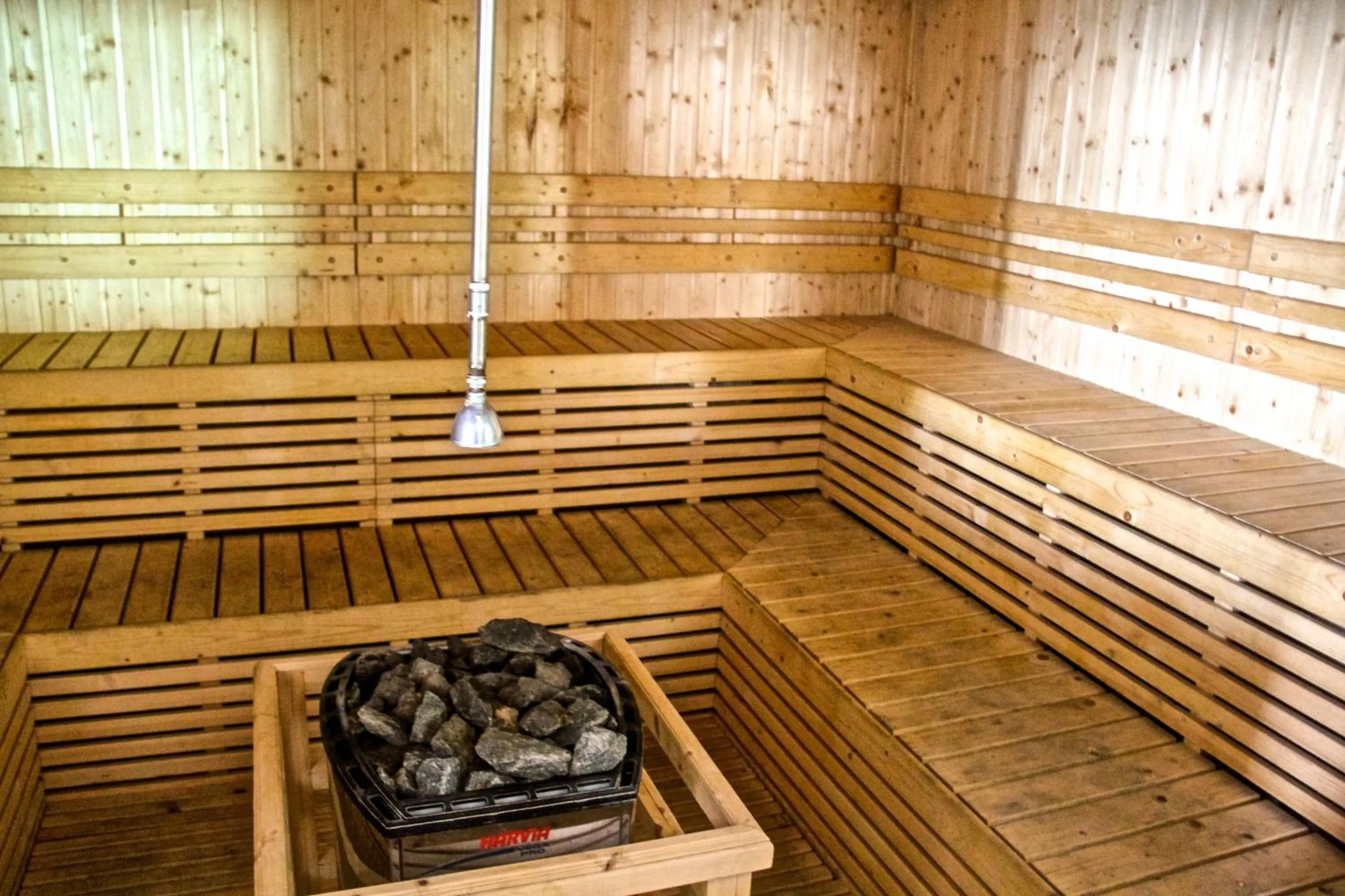 Sauna in Cosy Beach View Apartments