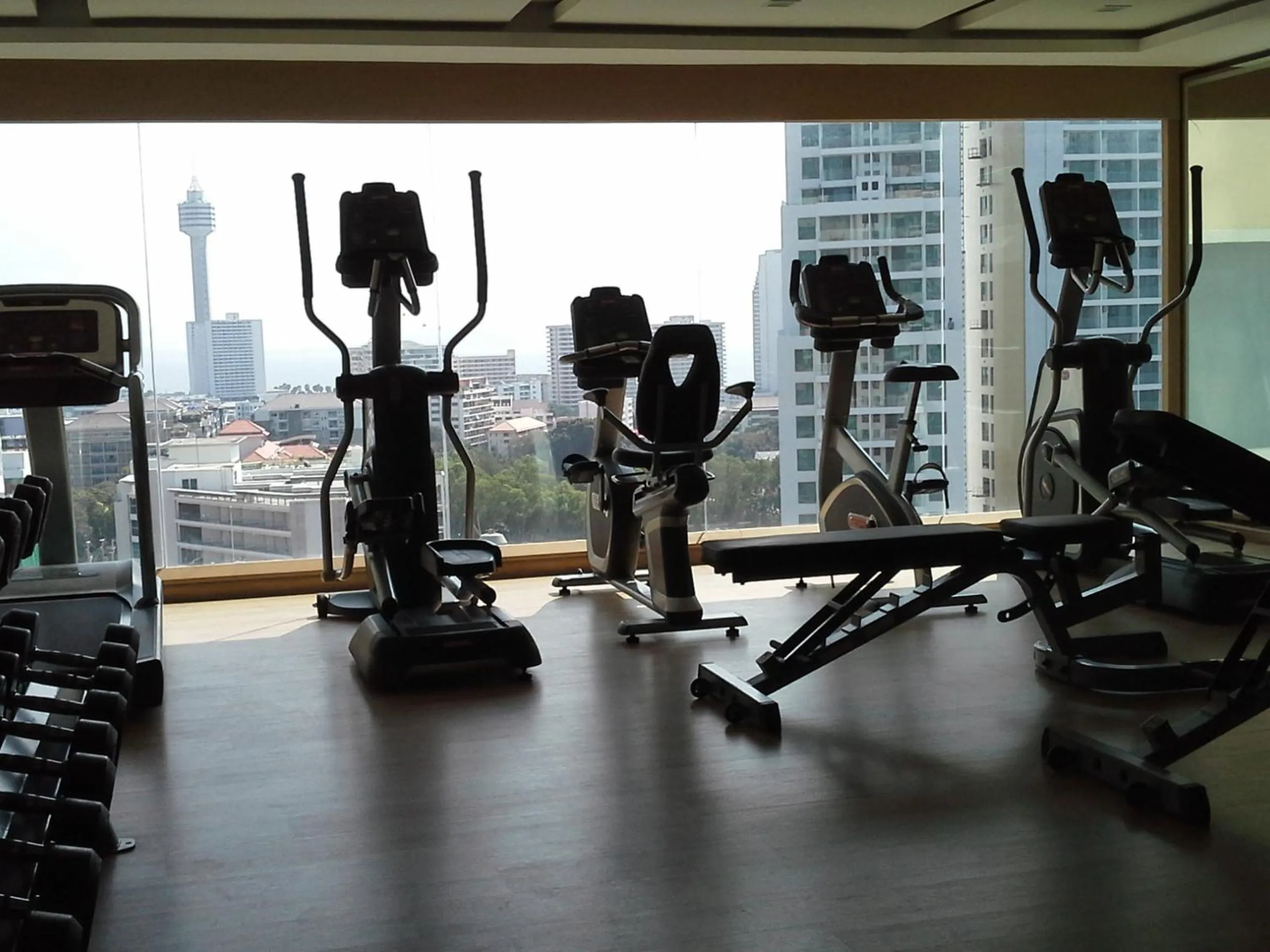 Fitness centre/facilities in Cosy Beach View Apartments