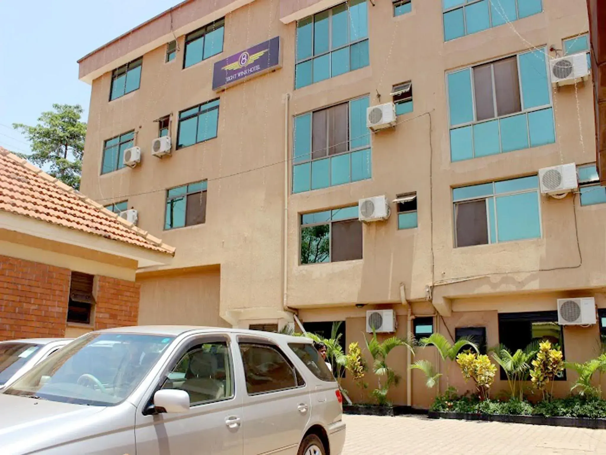 Facade/entrance in Eight Winx Hotel Facade/entrance in Eight Winx Hotel