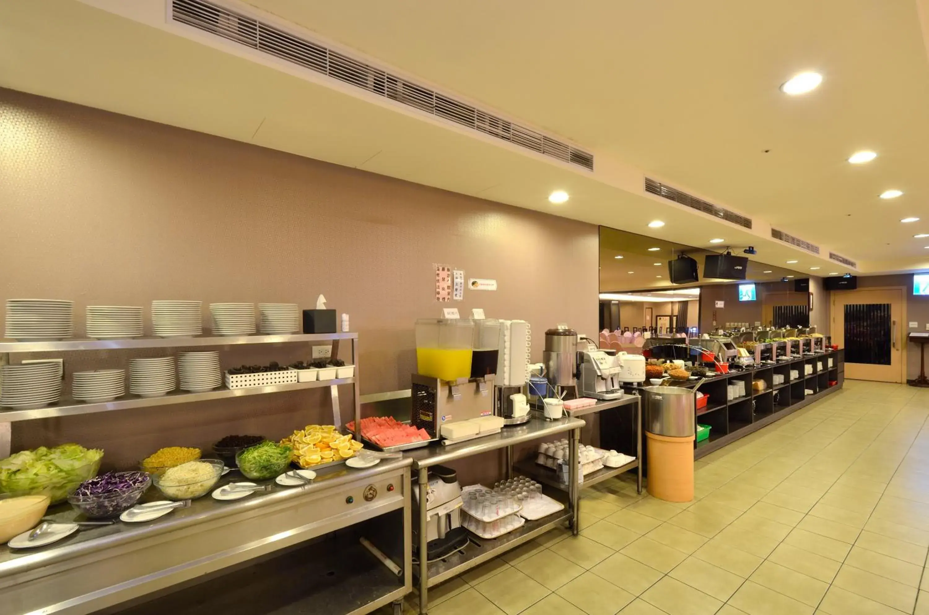 Buffet breakfast in Ever Delightful Business Hotel Buffet breakfast in Ever Delightful Business Hotel