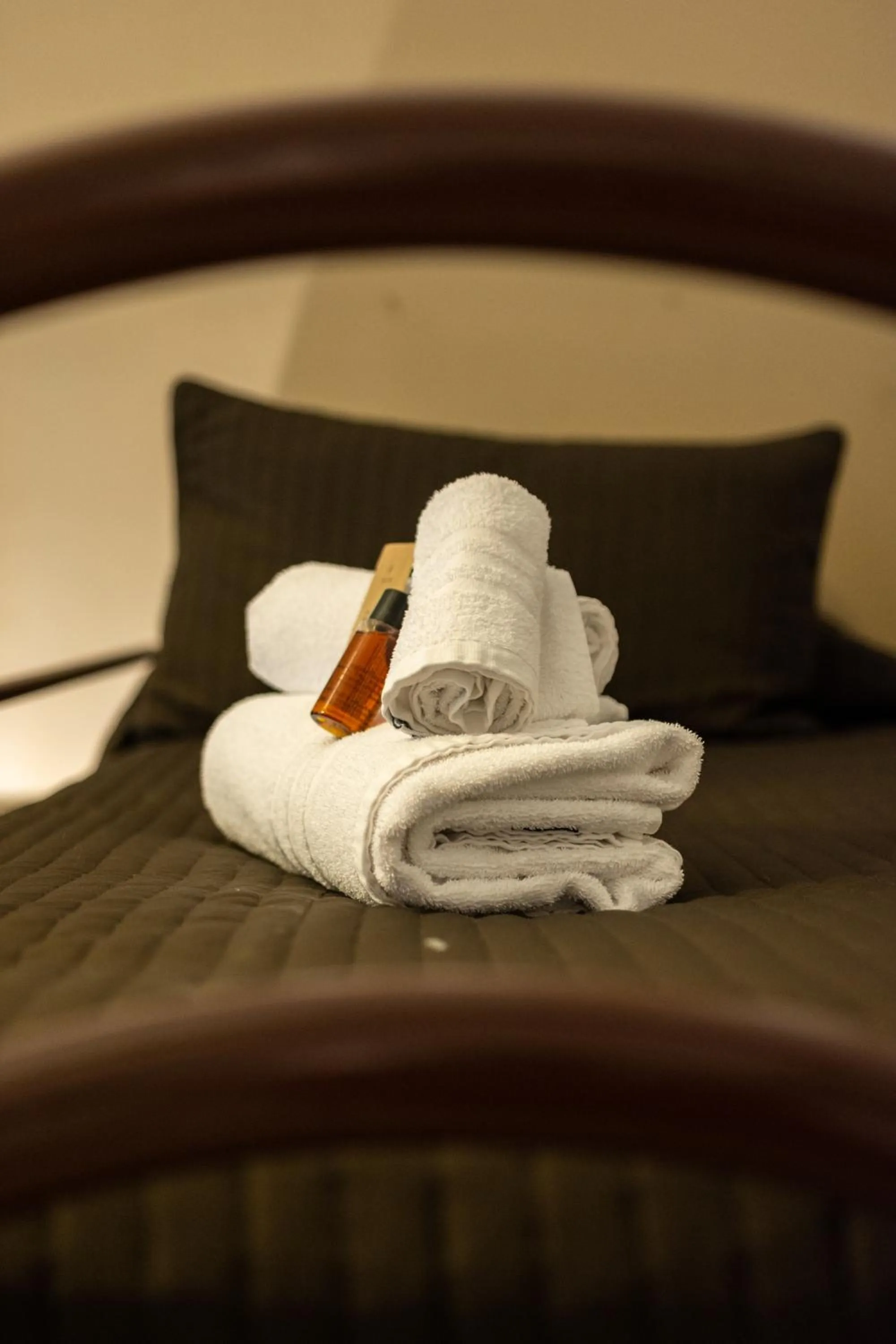 Decorative detail, Bed in B&B Cairoli