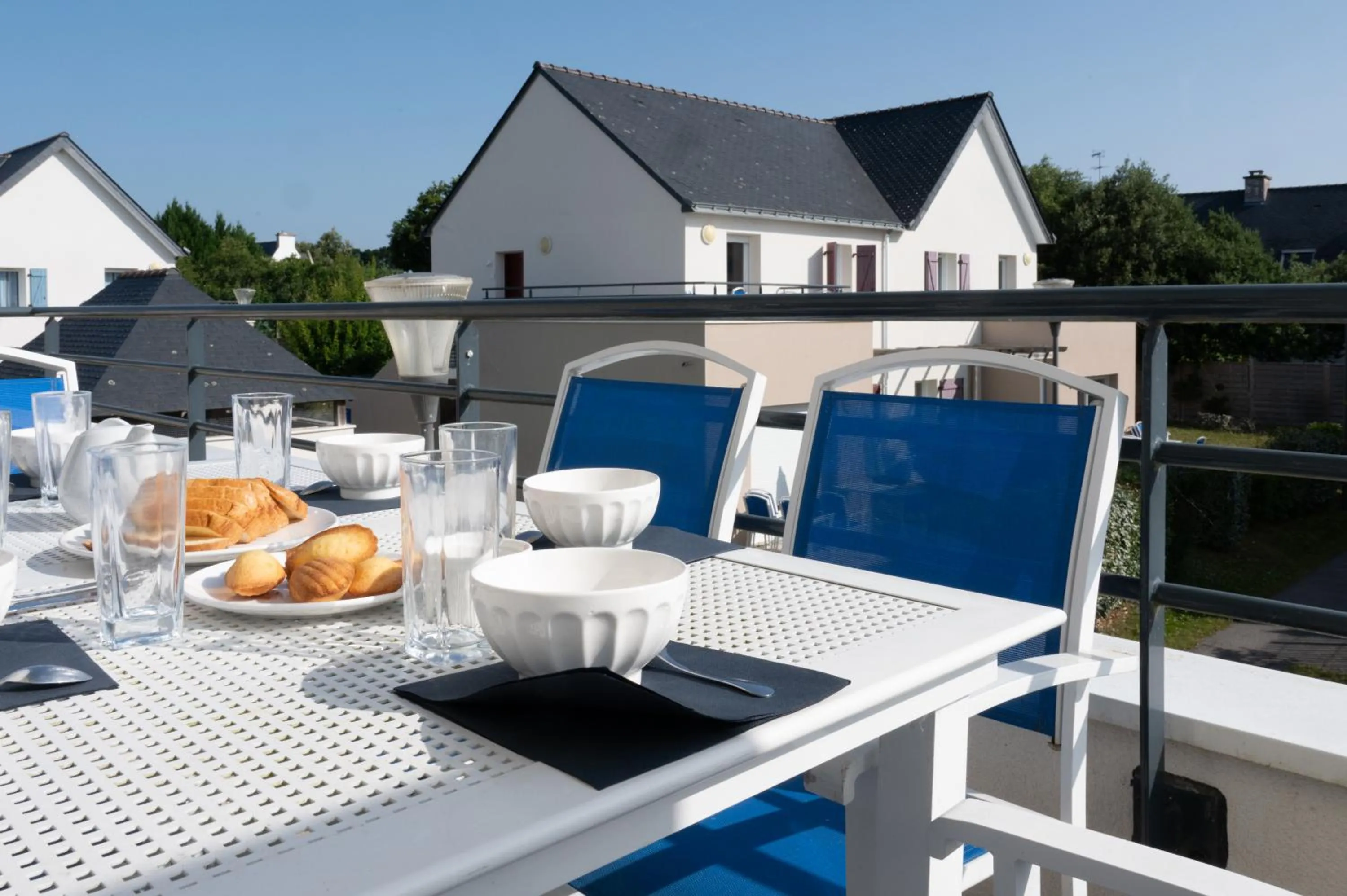 Balcony/Terrace in Résidence Odalys Les Iles du Morbihan