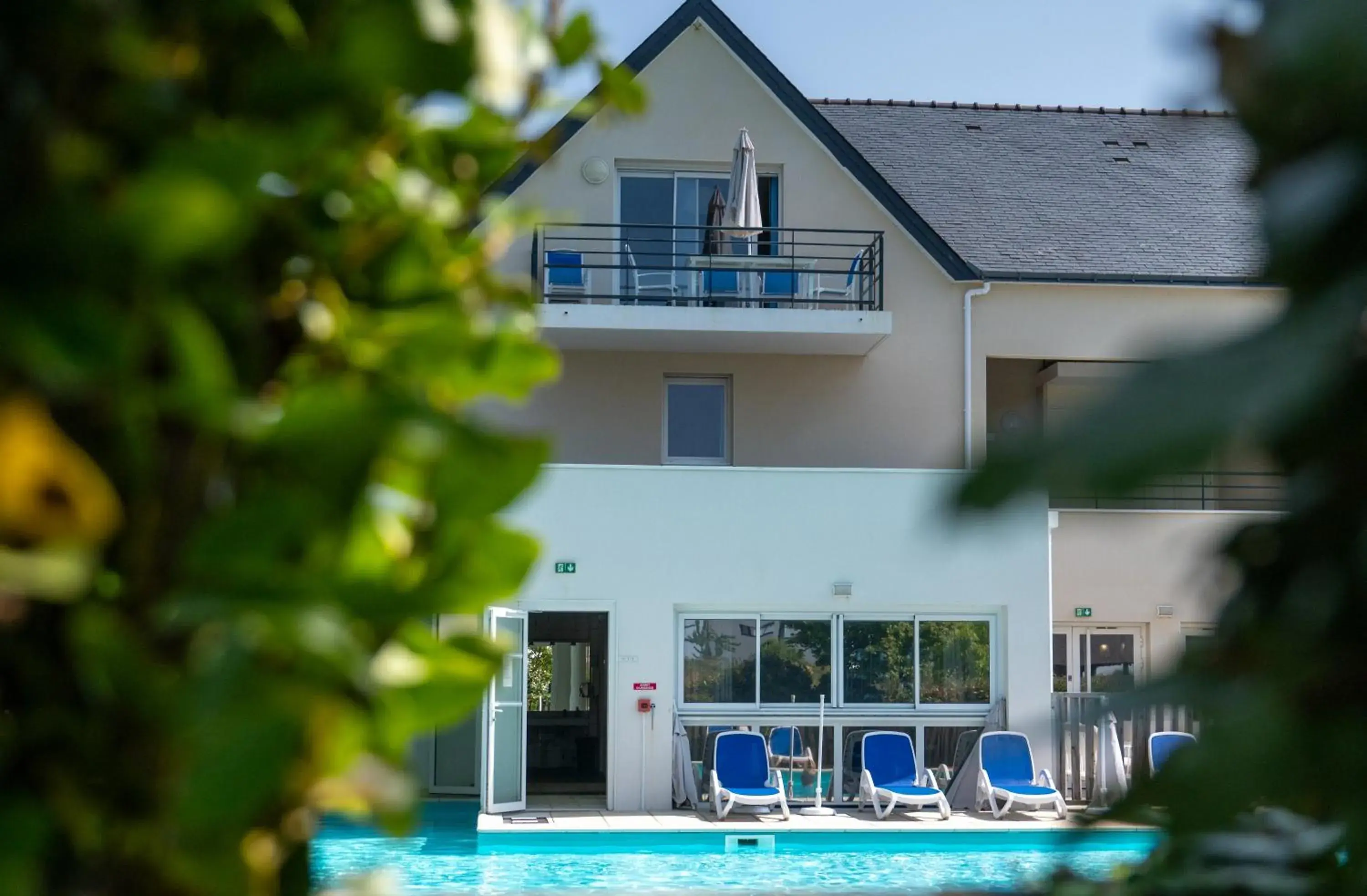 Property building in Résidence Odalys Les Iles du Morbihan Property building in Résidence Odalys Les Iles du Morbihan