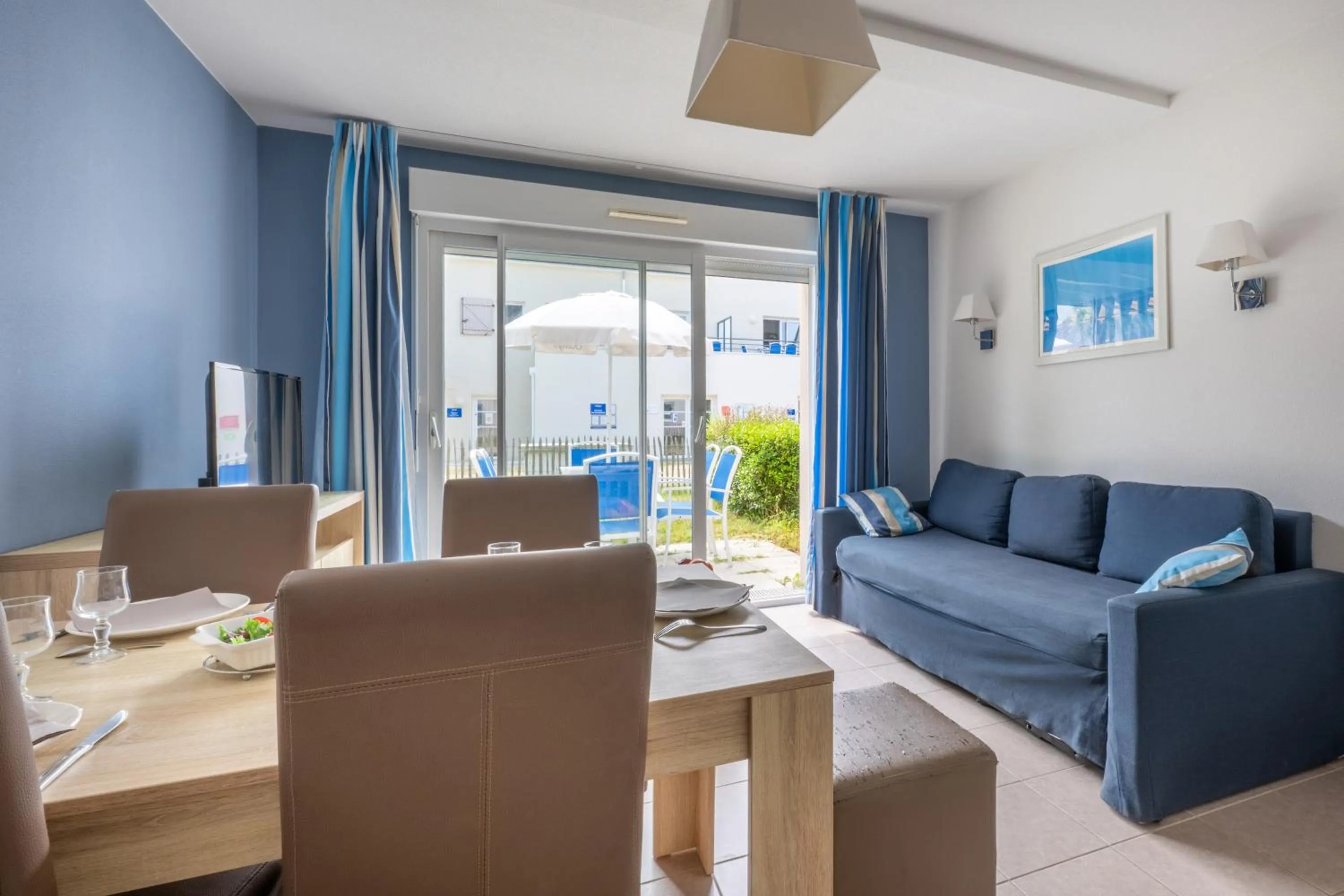 Dining area in Résidence Odalys Les Iles du Morbihan