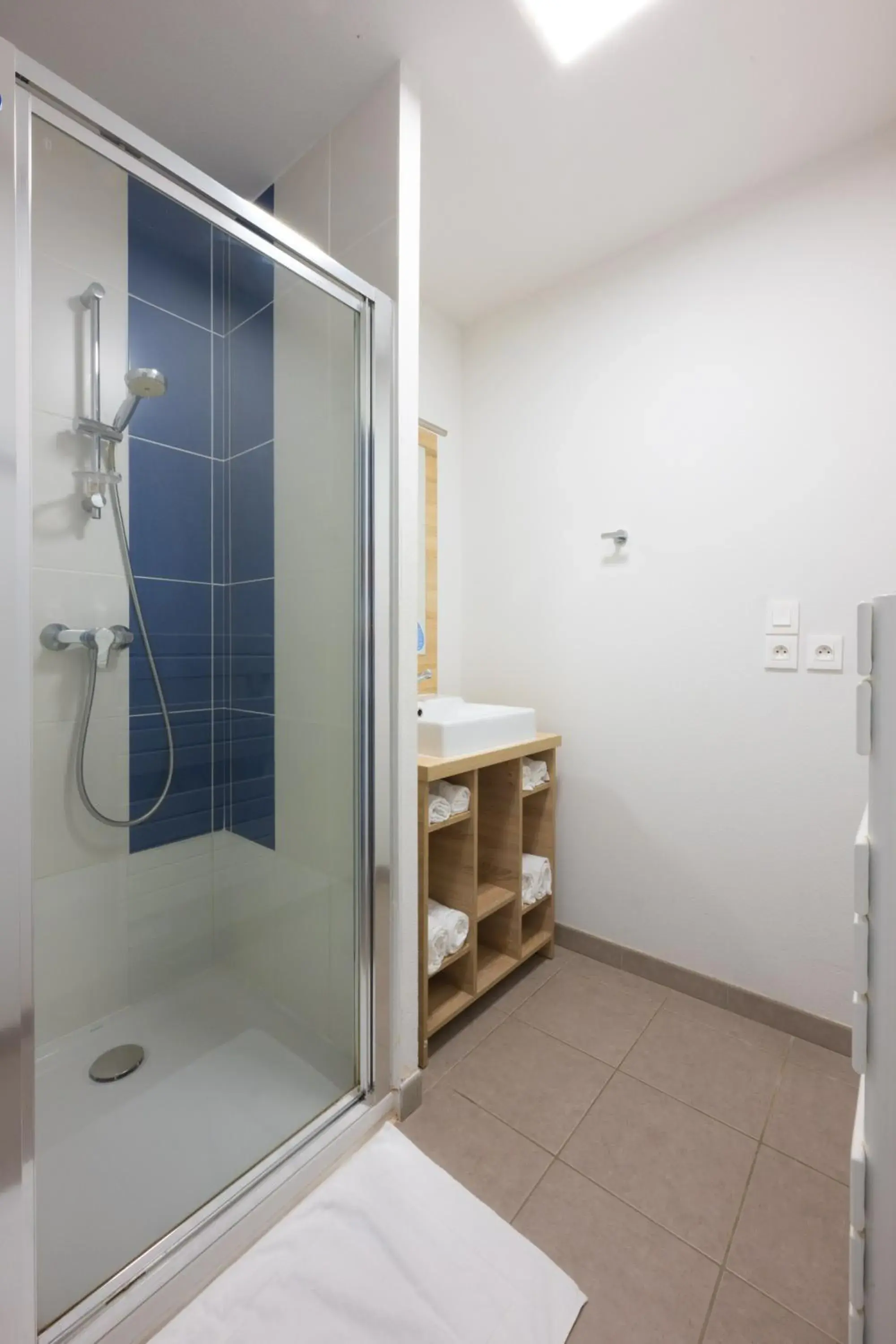 Bathroom in Résidence Odalys Les Iles du Morbihan Bathroom in Résidence Odalys Les Iles du Morbihan