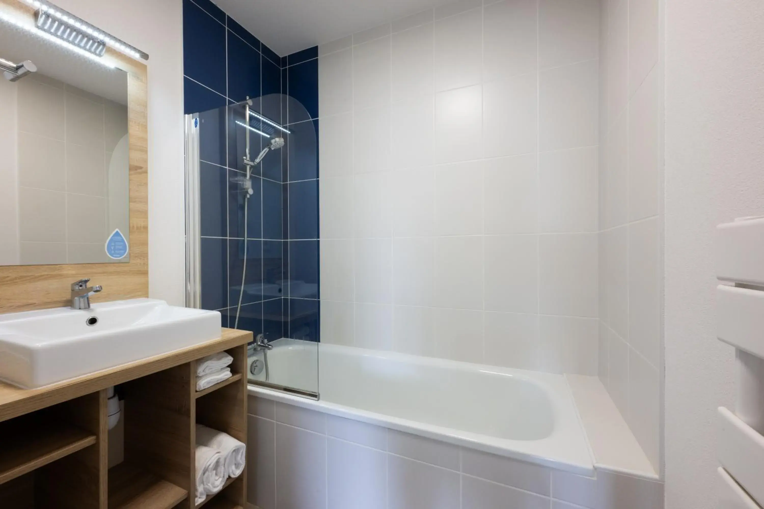 Bathroom in Résidence Odalys Les Iles du Morbihan Bathroom in Résidence Odalys Les Iles du Morbihan