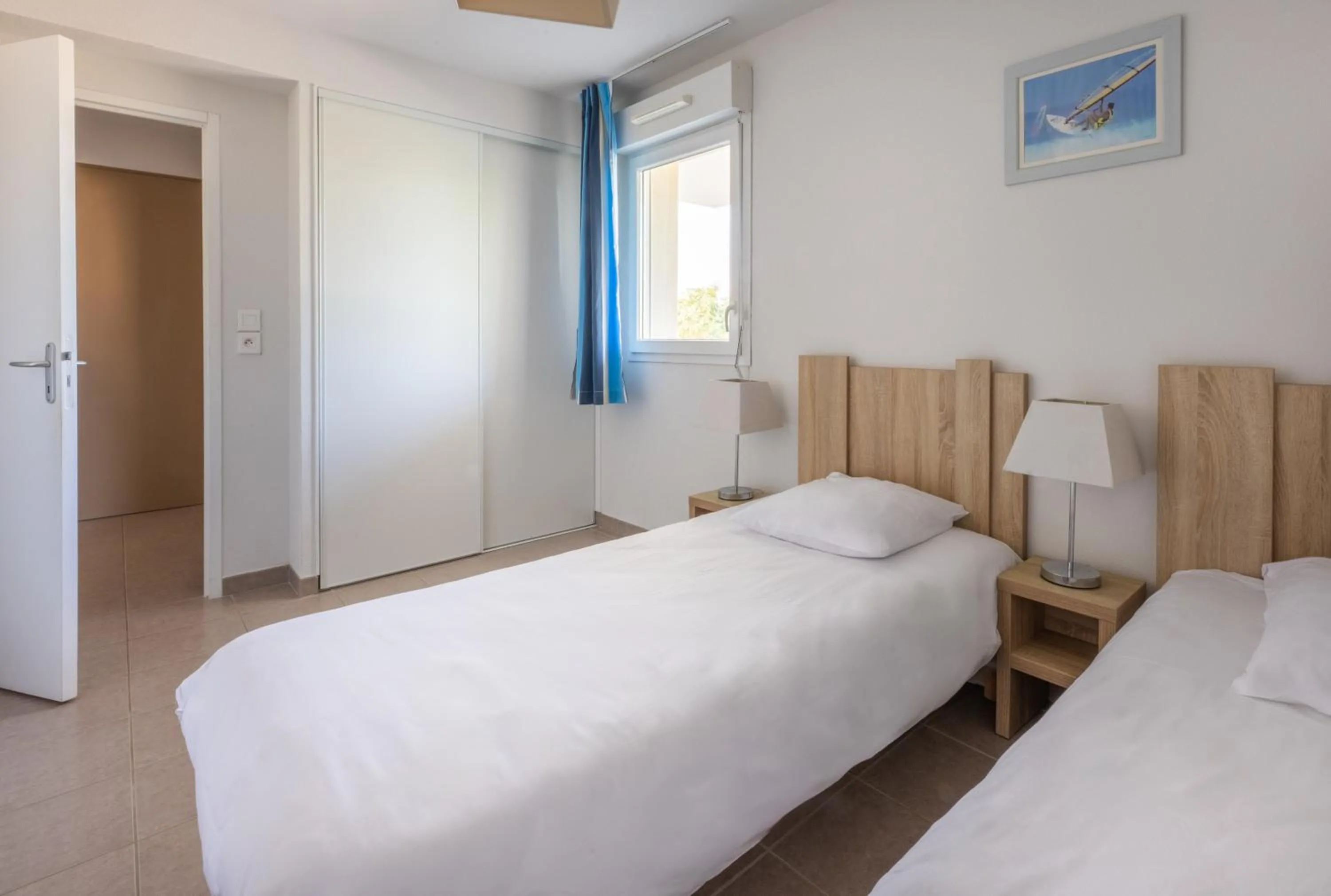 Bedroom, Bed in Résidence Odalys Les Iles du Morbihan