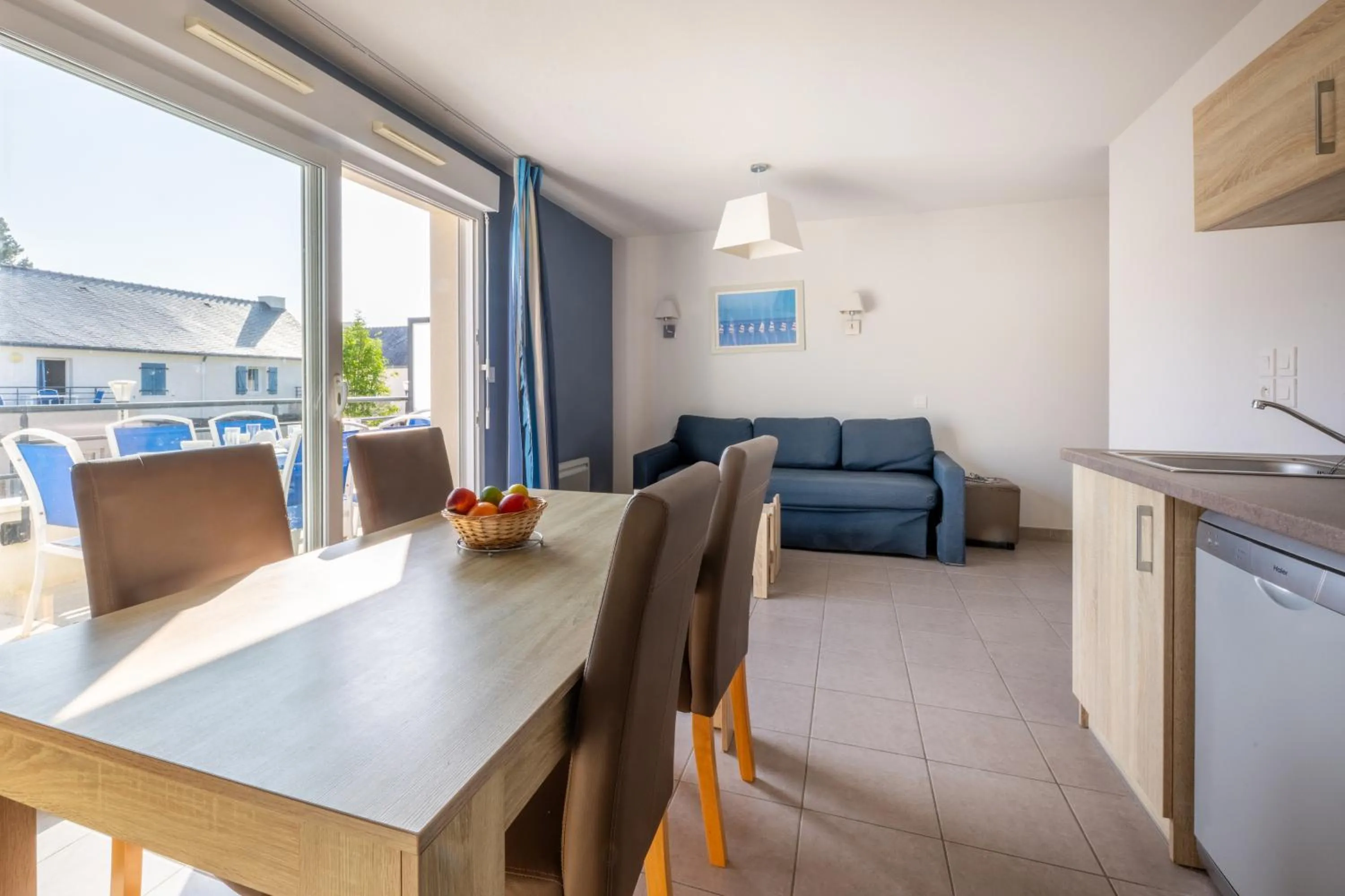 Dining area in Résidence Odalys Les Iles du Morbihan