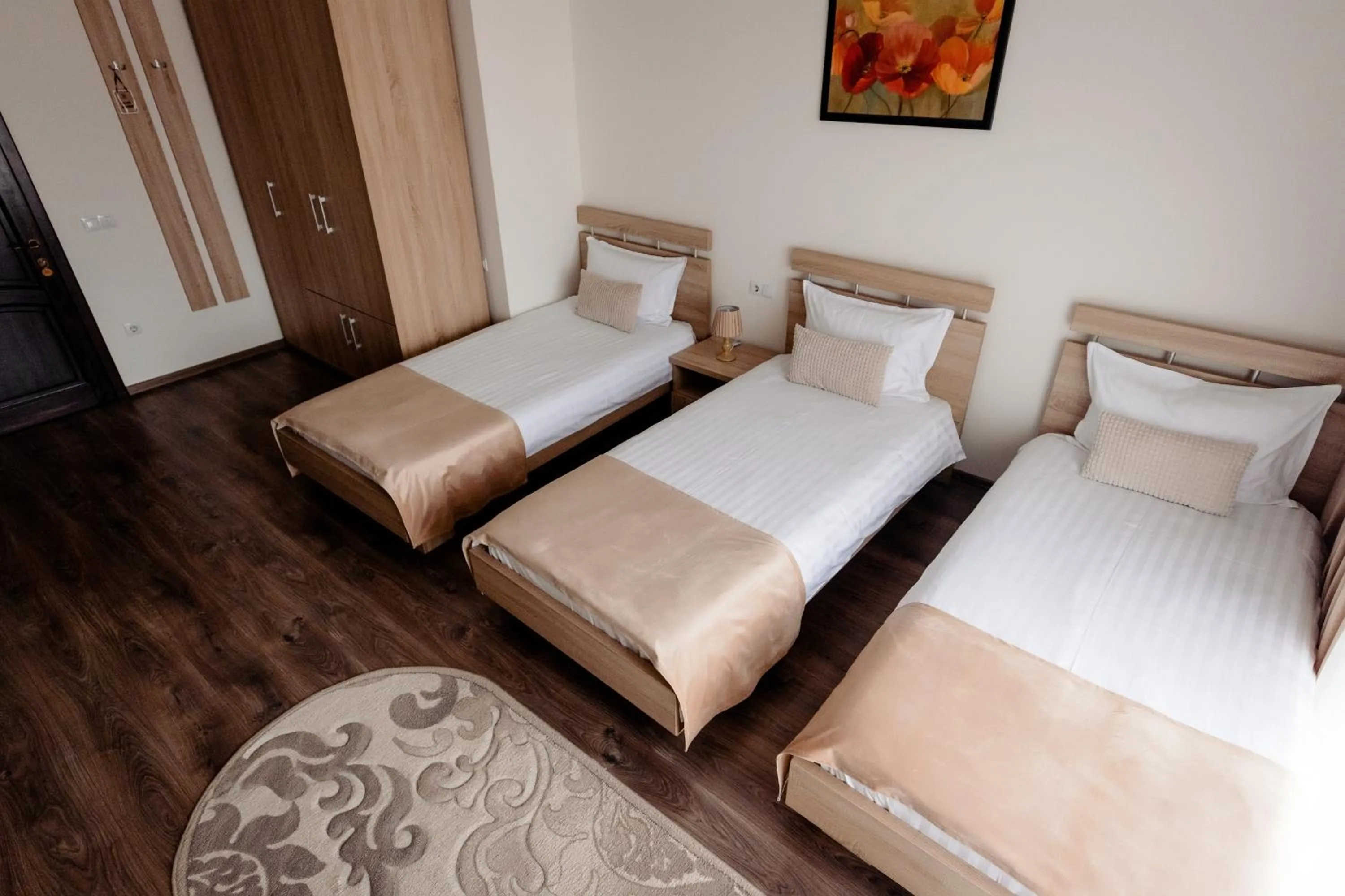 Bed in Aparthotel Punct pe i