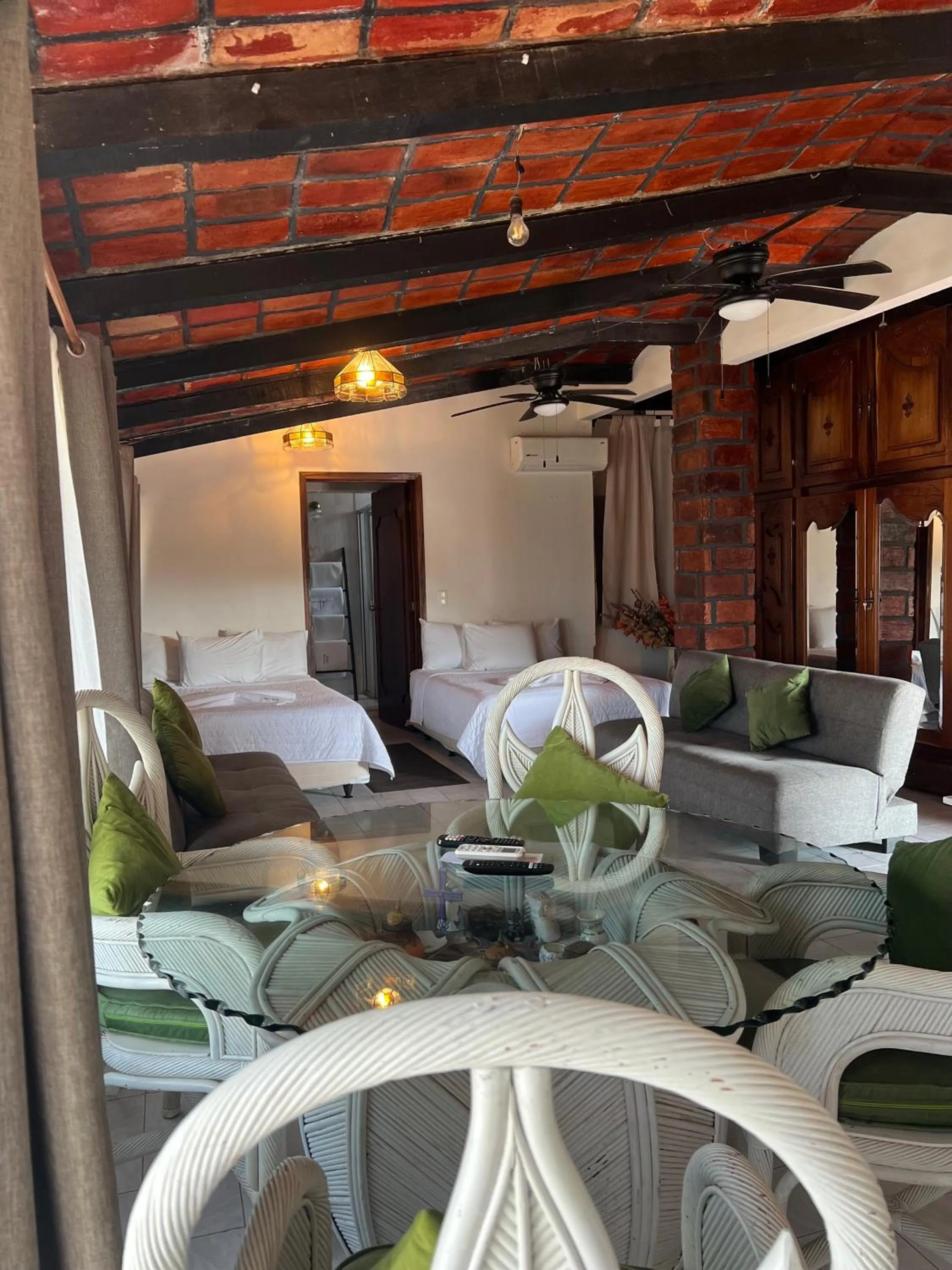 Living room in Maison Theurel