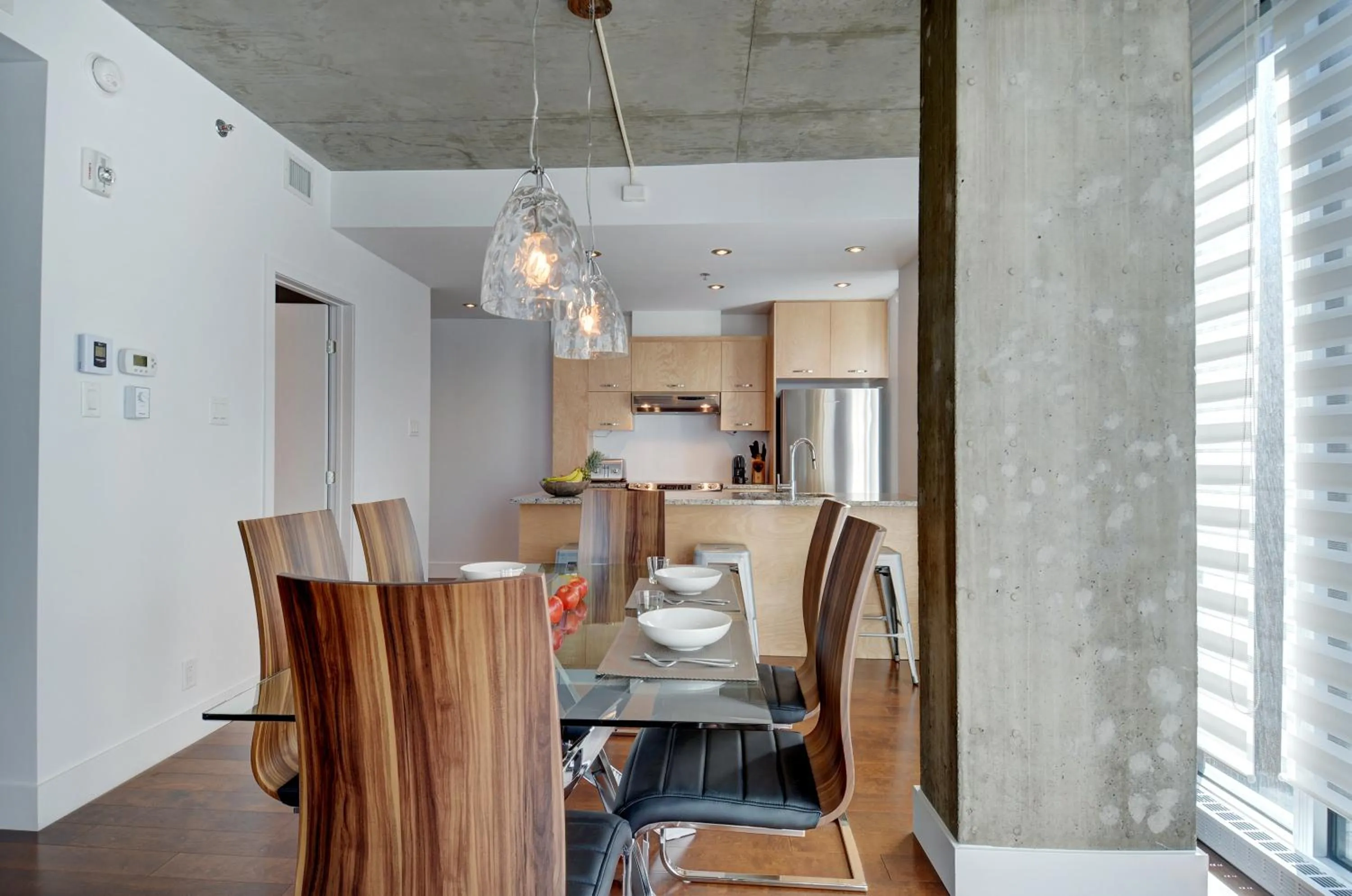 Dining area in Les Immeubles Charlevoix - Le 760-506