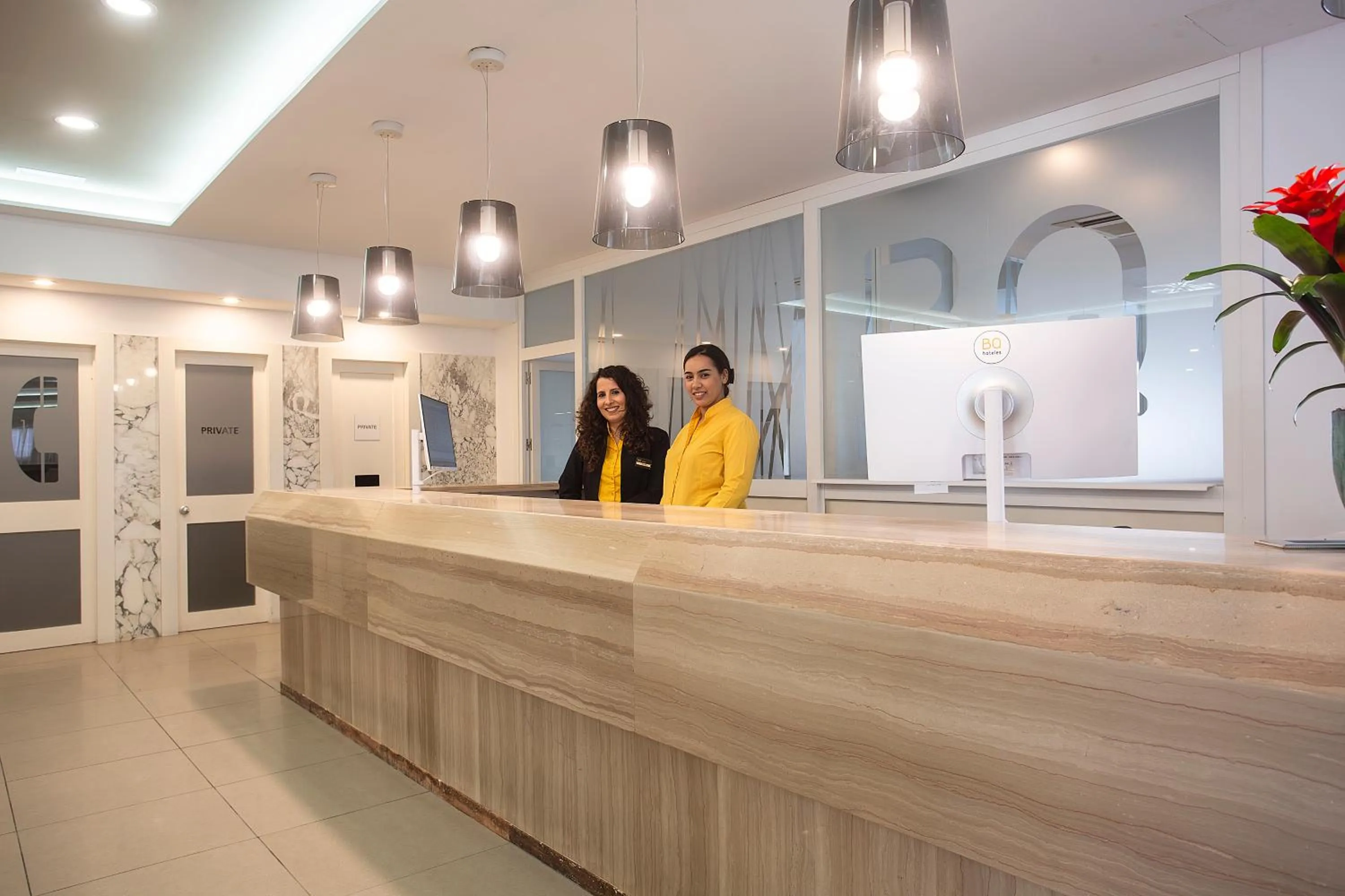 Lobby or reception in BQ Delfín Azul Hotel