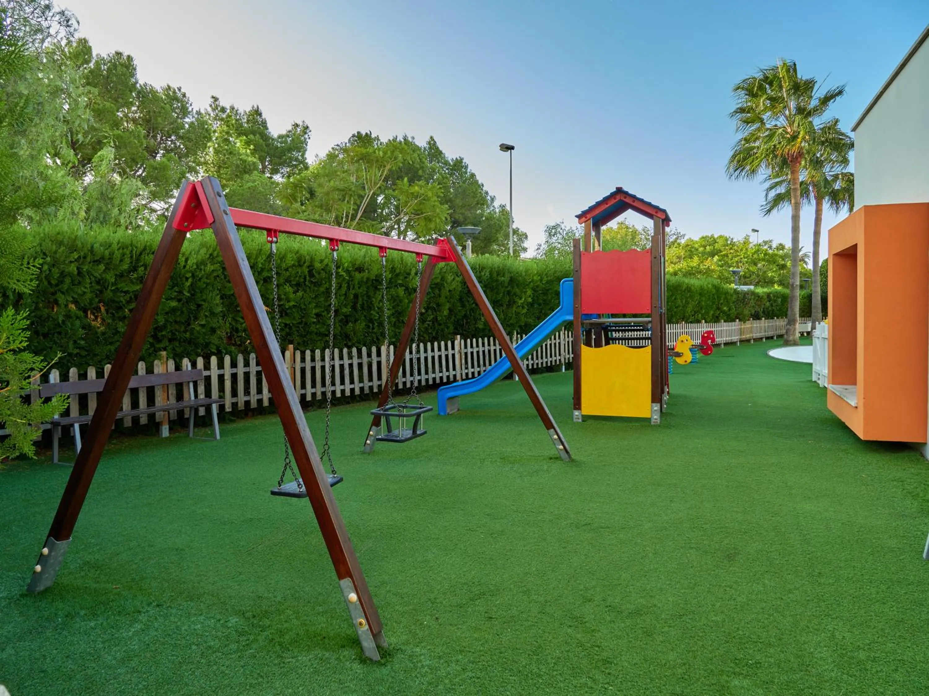 Children play ground in BQ Delfín Azul Hotel