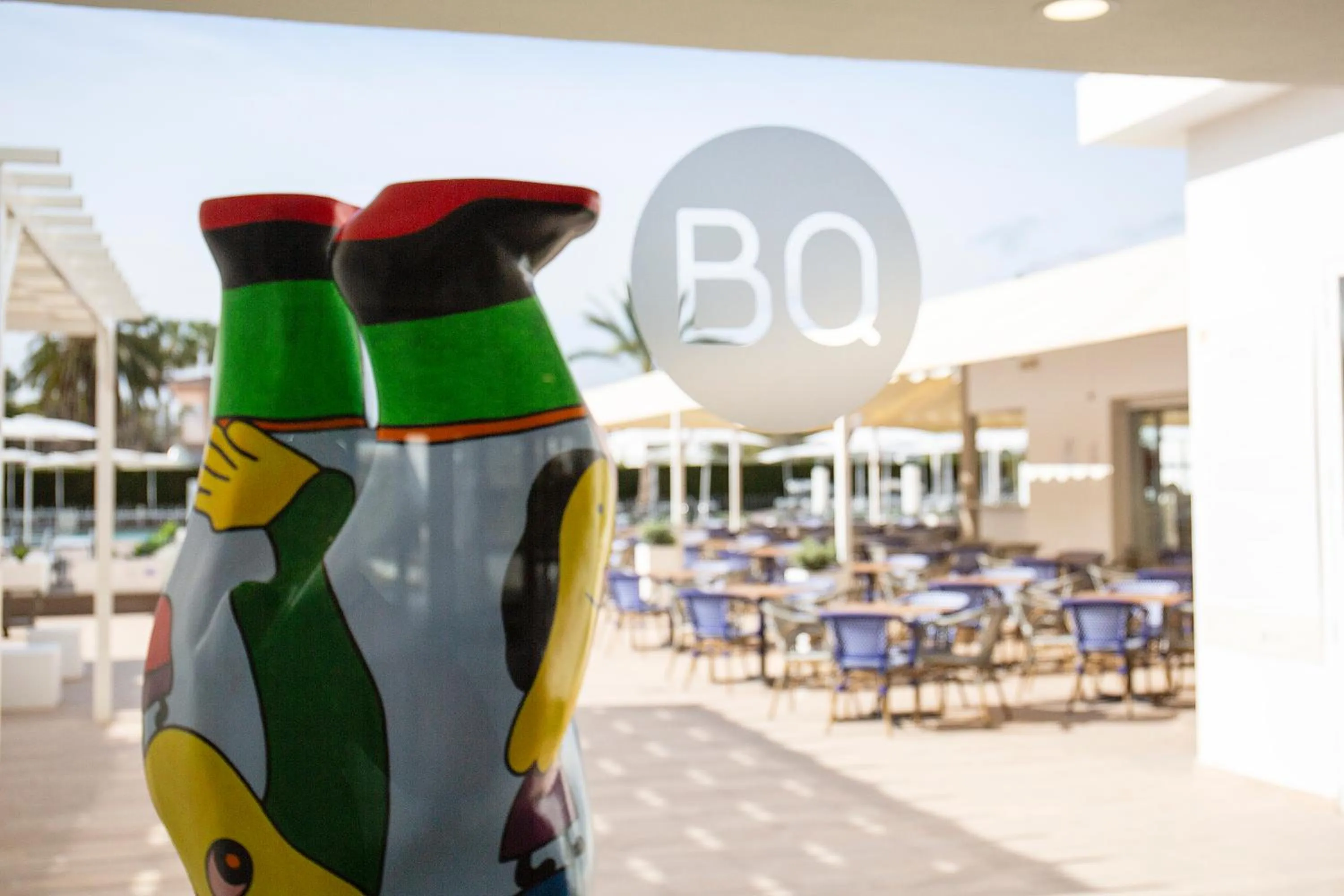 Decorative detail in BQ Delfín Azul Hotel