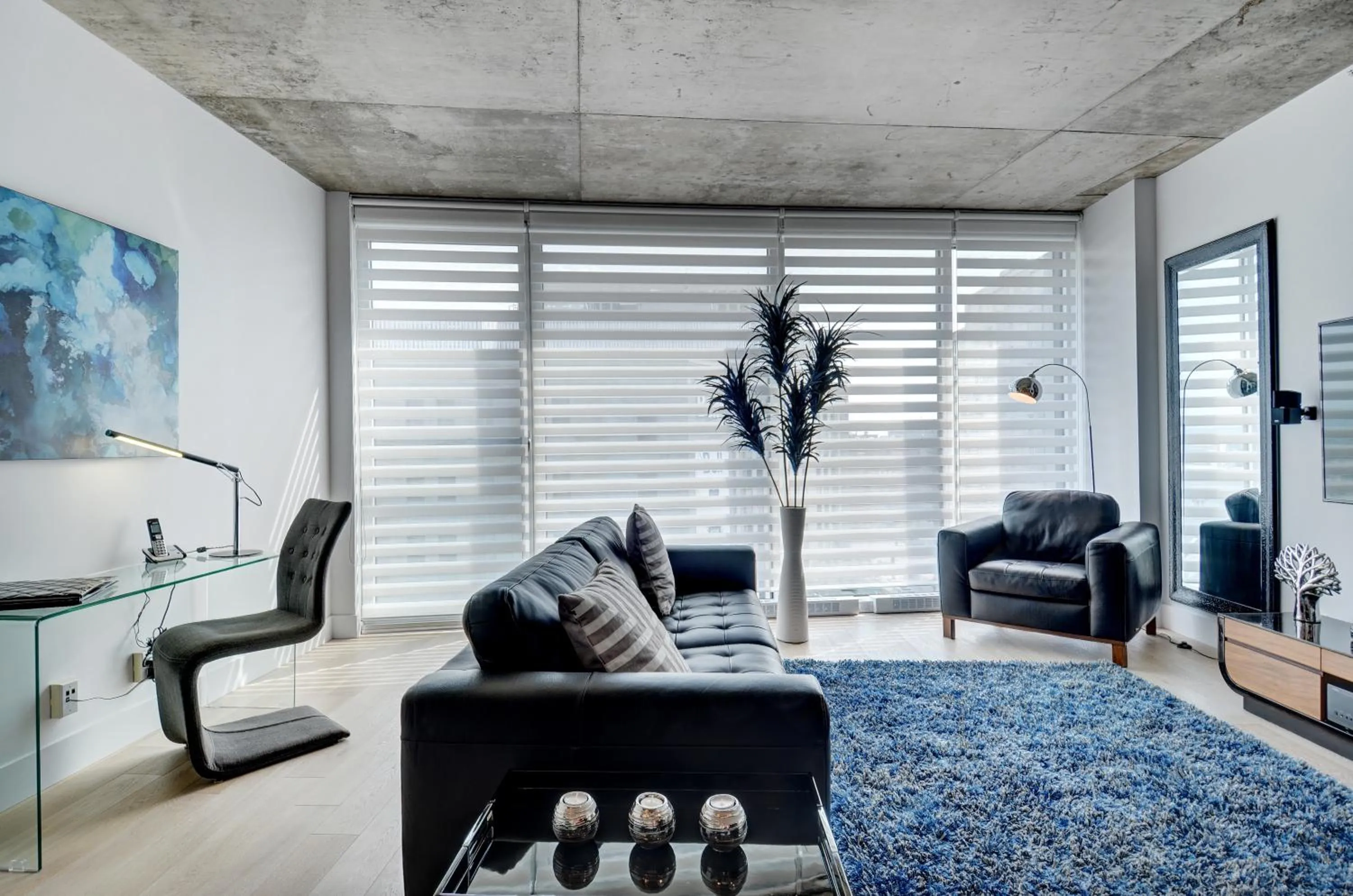 Living room in Les Immeubles Charlevoix - Le 760-610