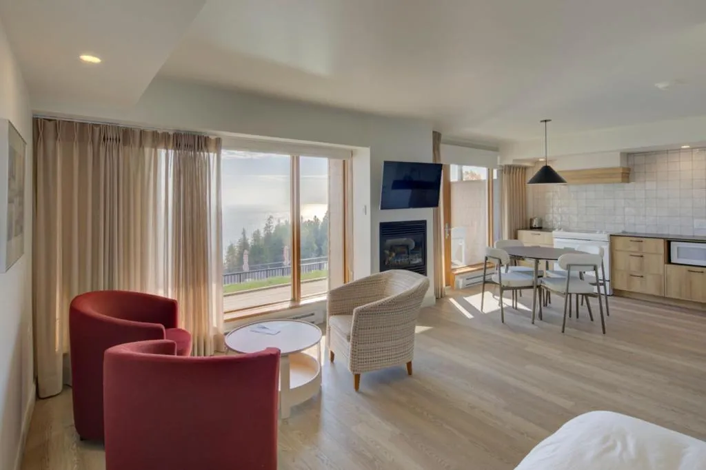 Seating area in La Pinsonnière