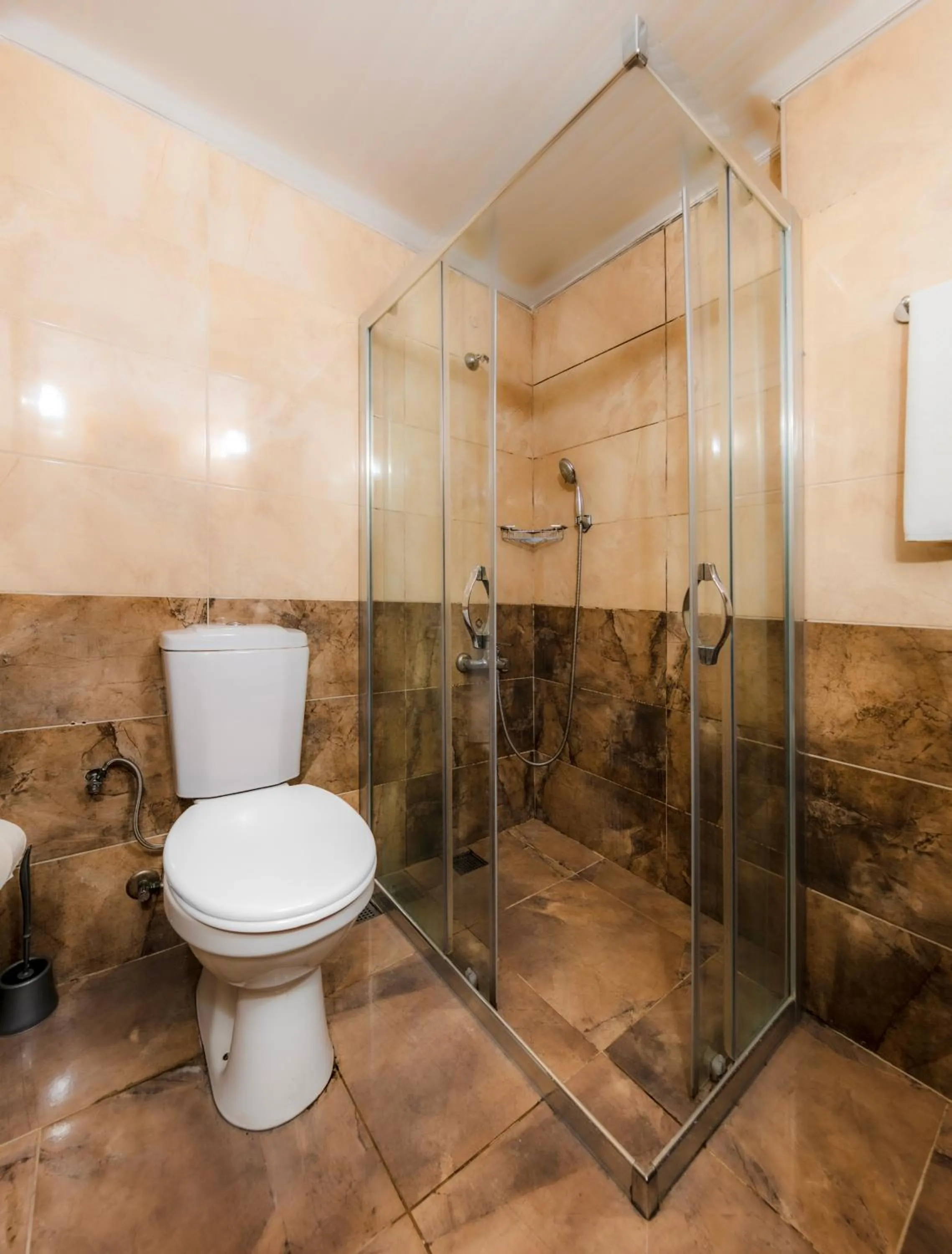 Toilet in Hamit Hotel Istanbul