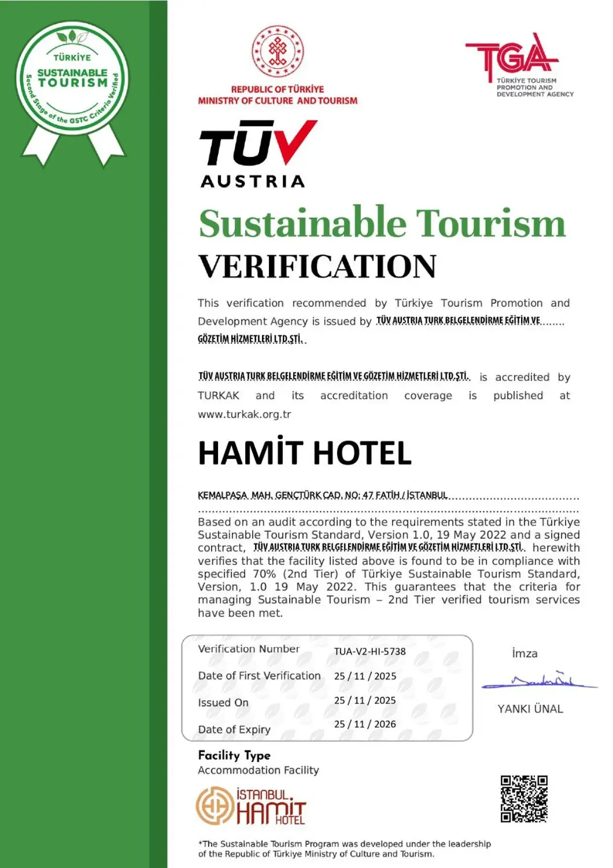 Property building in Hamit Hotel Istanbul - Special Category Property building in Hamit Hotel Istanbul - Special Category