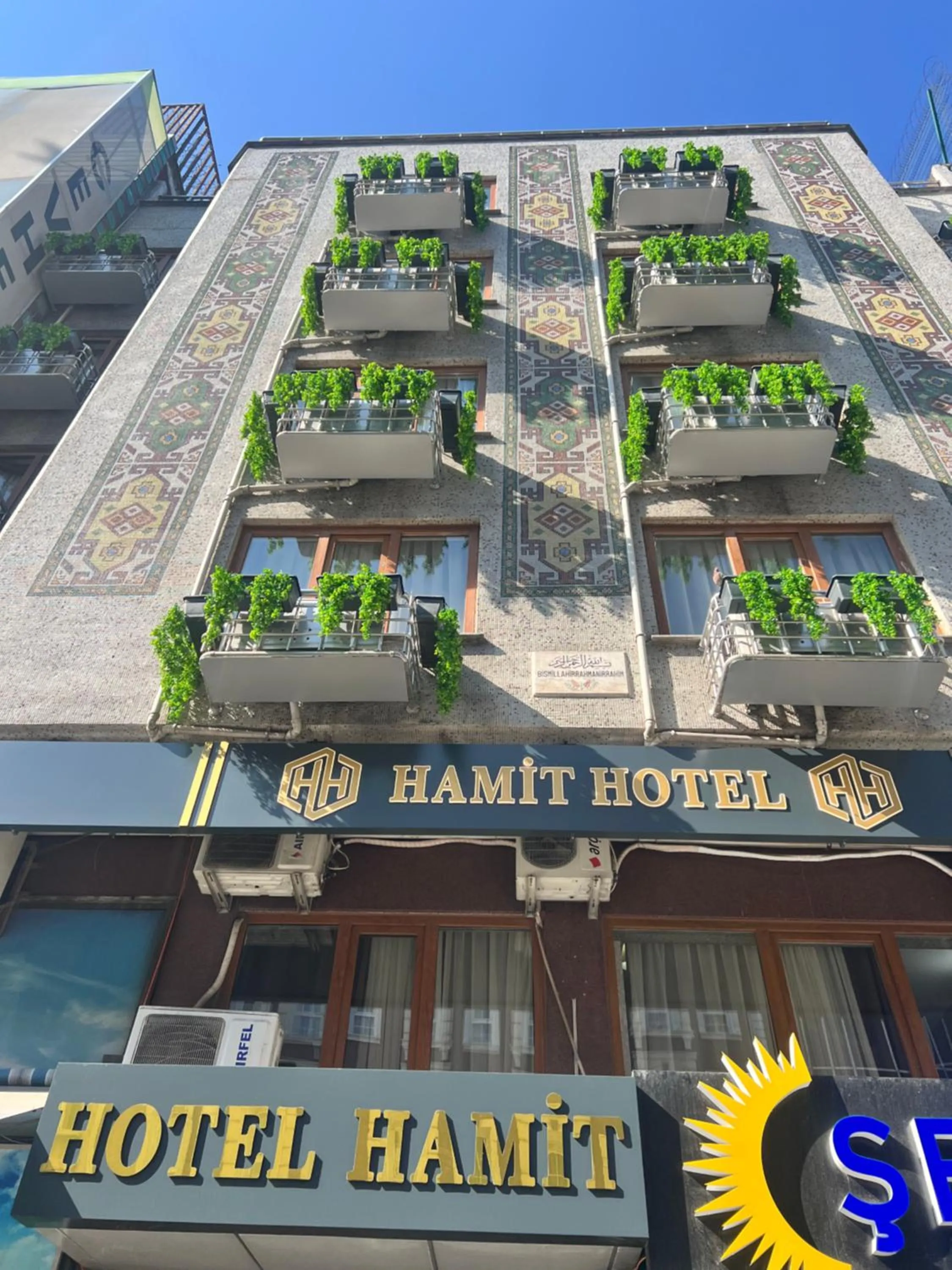 Property building in Hamit Hotel Istanbul