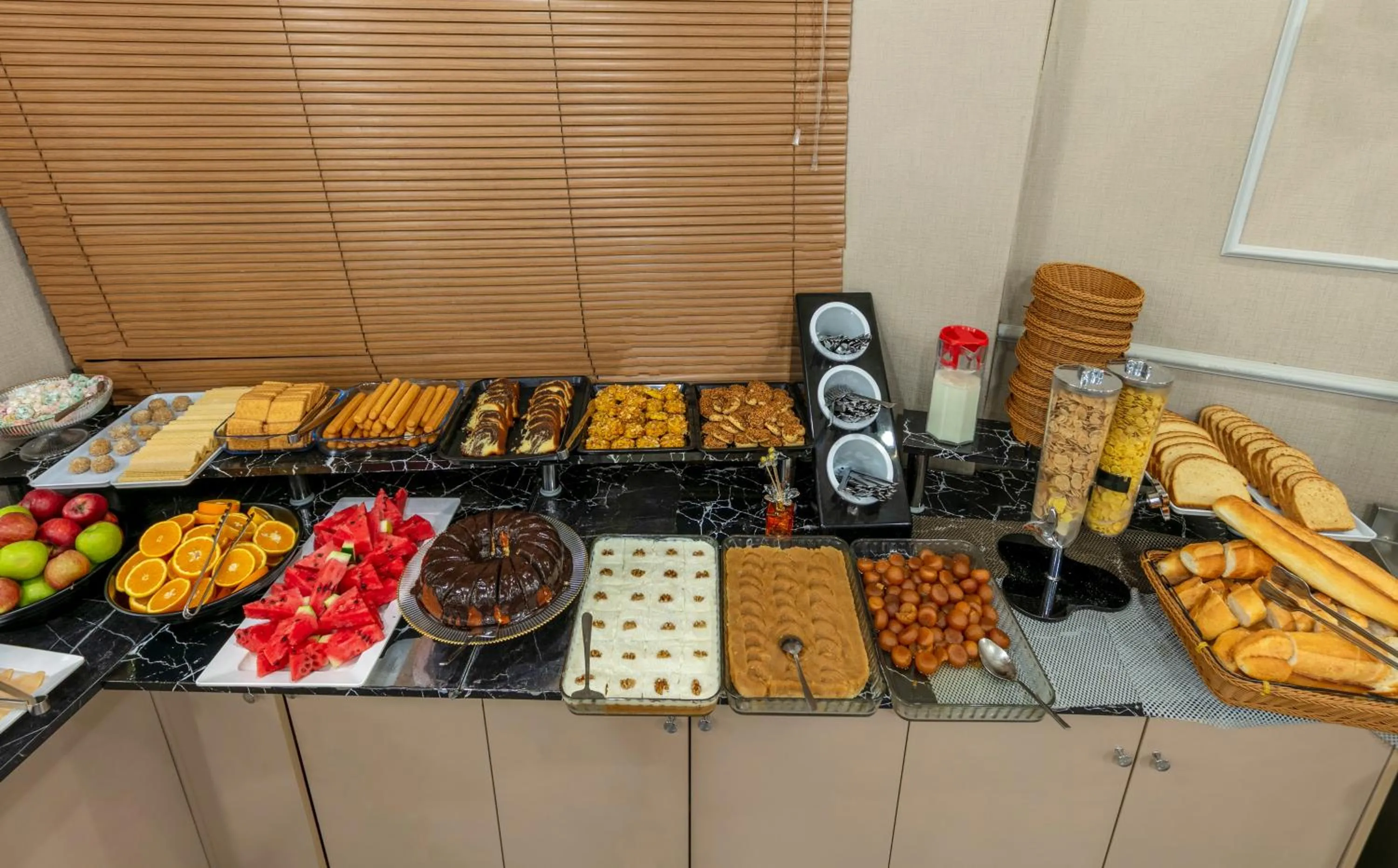 Breakfast in Hamit Hotel Istanbul